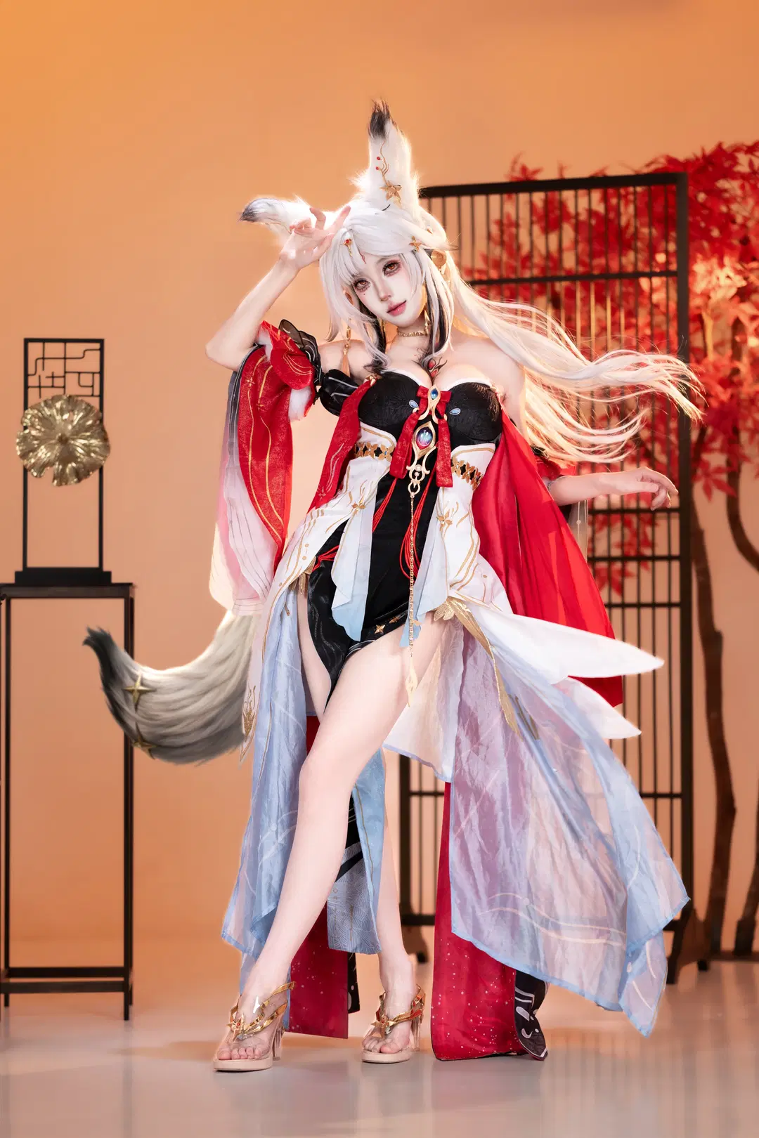 【心月狐cos】鸣潮心月狐棚拍正片分享 - 禾苍苍 - 第9张