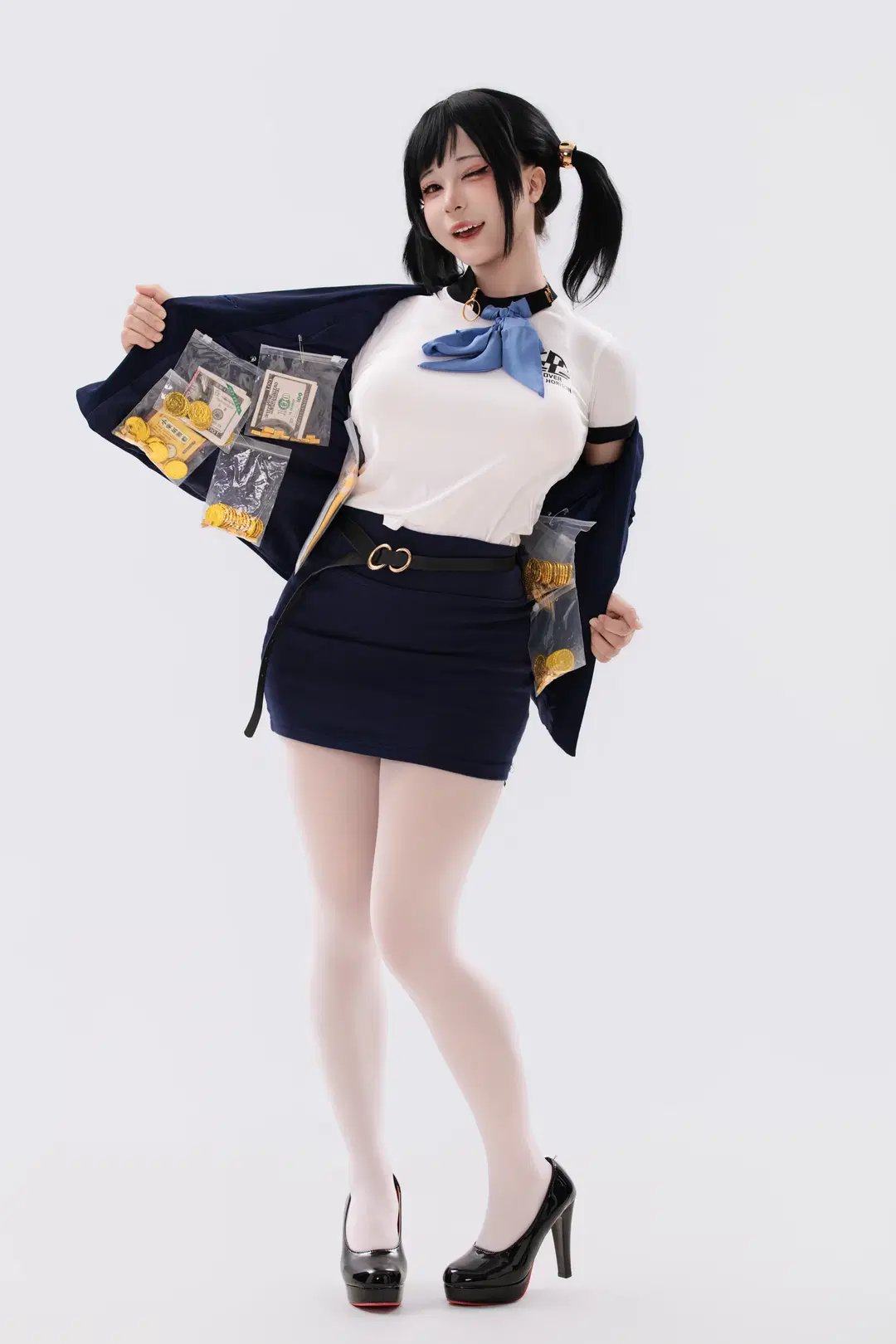 【ソラ コスプレ】『勝利の女神：NIKKE』フライトアテンダントの制服 作品アーカイブ - 柏杉子 - 2枚目