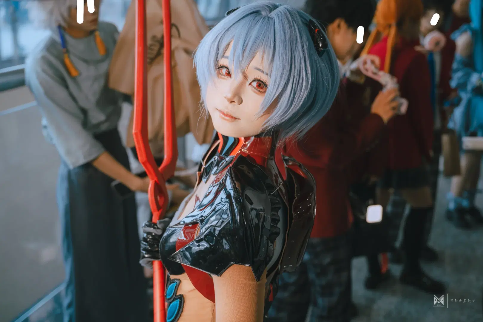 漫展返图, 绫波丽cos, EVA, 新世纪福音战士, 战斗服