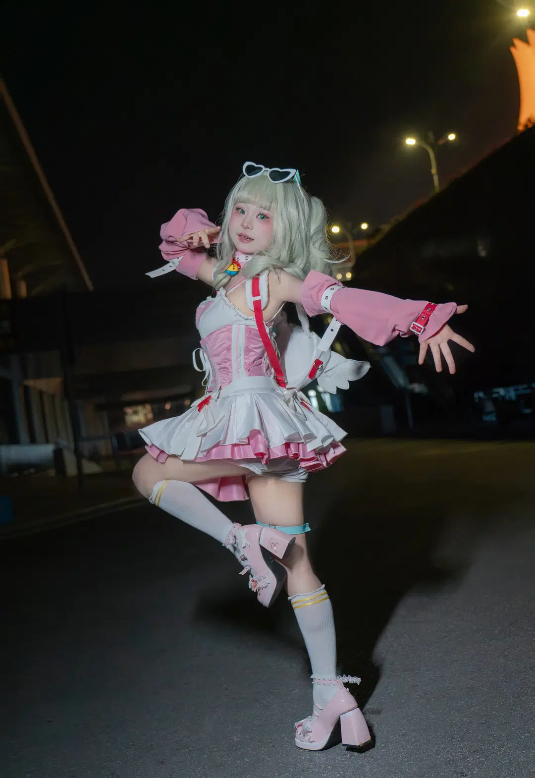 [Sunna cosplay] Zenless Zone Zero KFC Collab: Night View Cosplay Shoot by 柏杉子 - Image 6