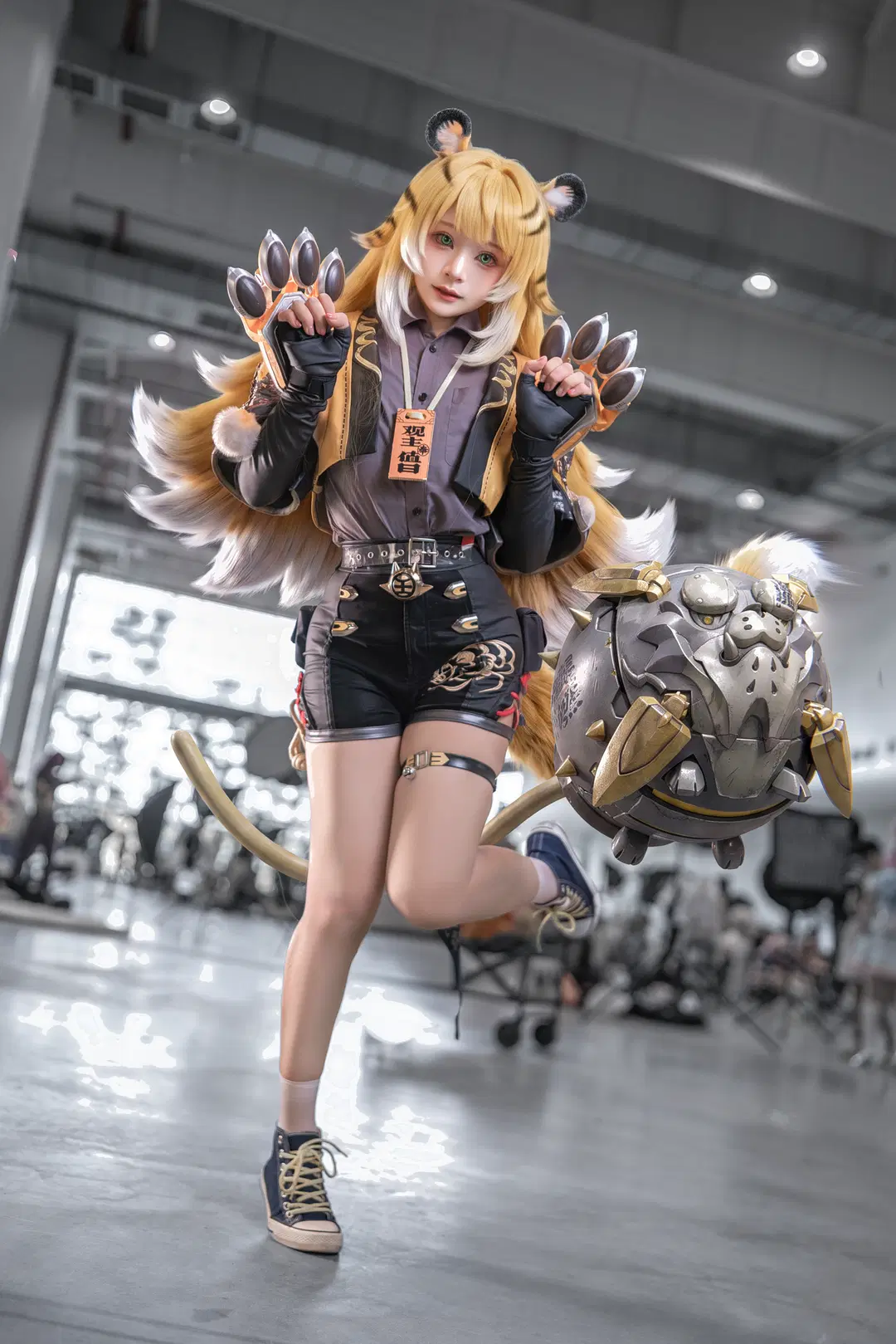 【橘福福cos】随便观大师姐的绝区零高难度动作挑战 - 柏杉子 - 第3张