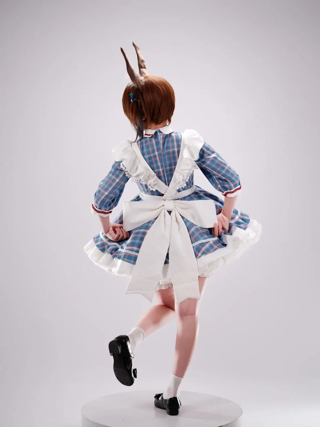【アーミヤ コスプレ】アークナイツ 白うさぎテーマのスタジオ撮影記録 - 照烧热带鱼 - 6枚目