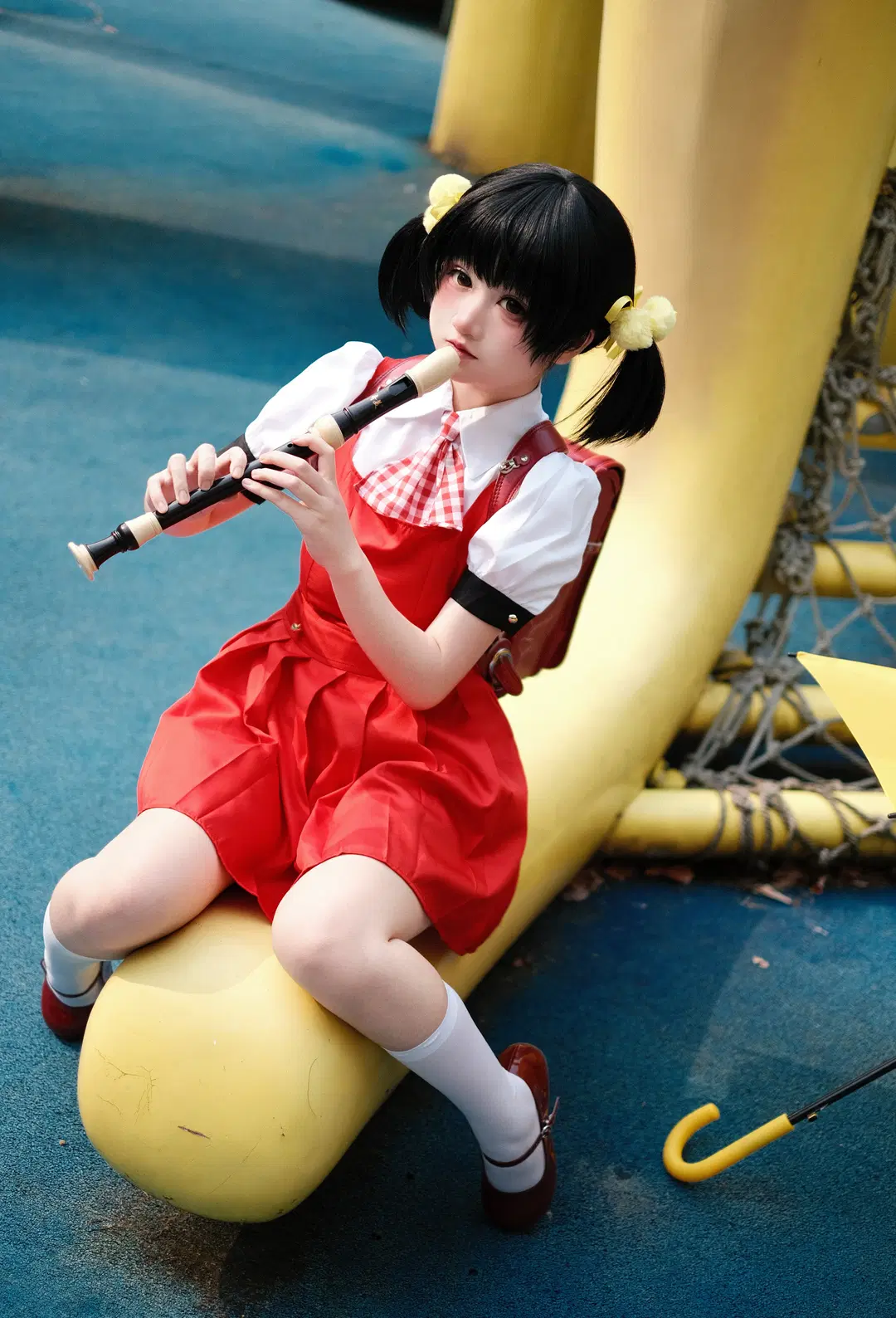 【歌愛雪cos】遊樂場裡的吹笛少女 - 照烧热带鱼 - 第3張
