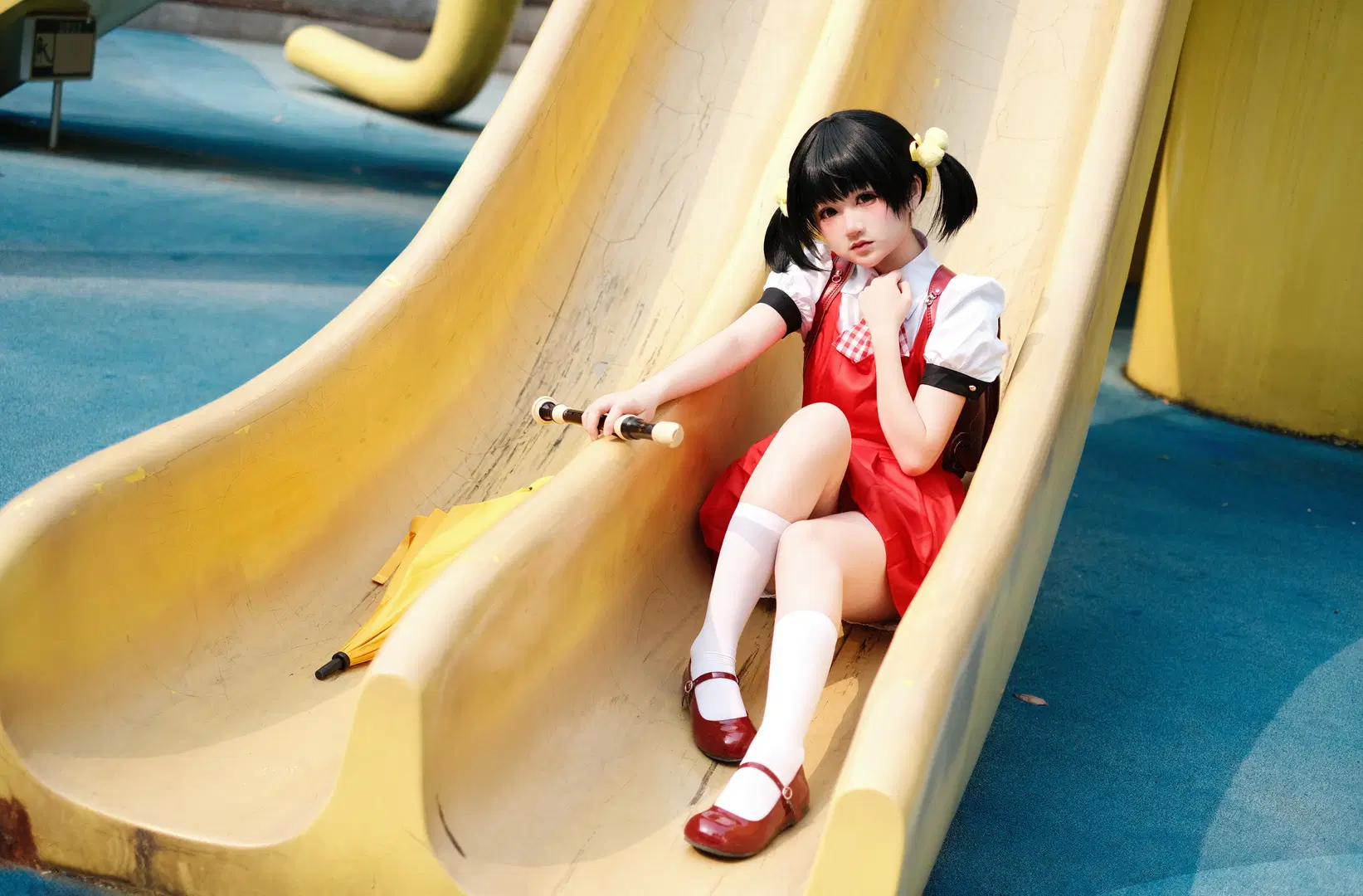【歌愛雪cos】遊樂場裡的吹笛少女 - 照烧热带鱼 - 第4張