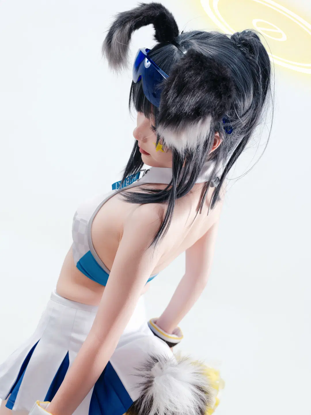 [Nekozuka Hibiki cosplay] Blue Archive Cheerleader Hibiki: The High-Energy Challenge by 照烧热带鱼 - Image 3