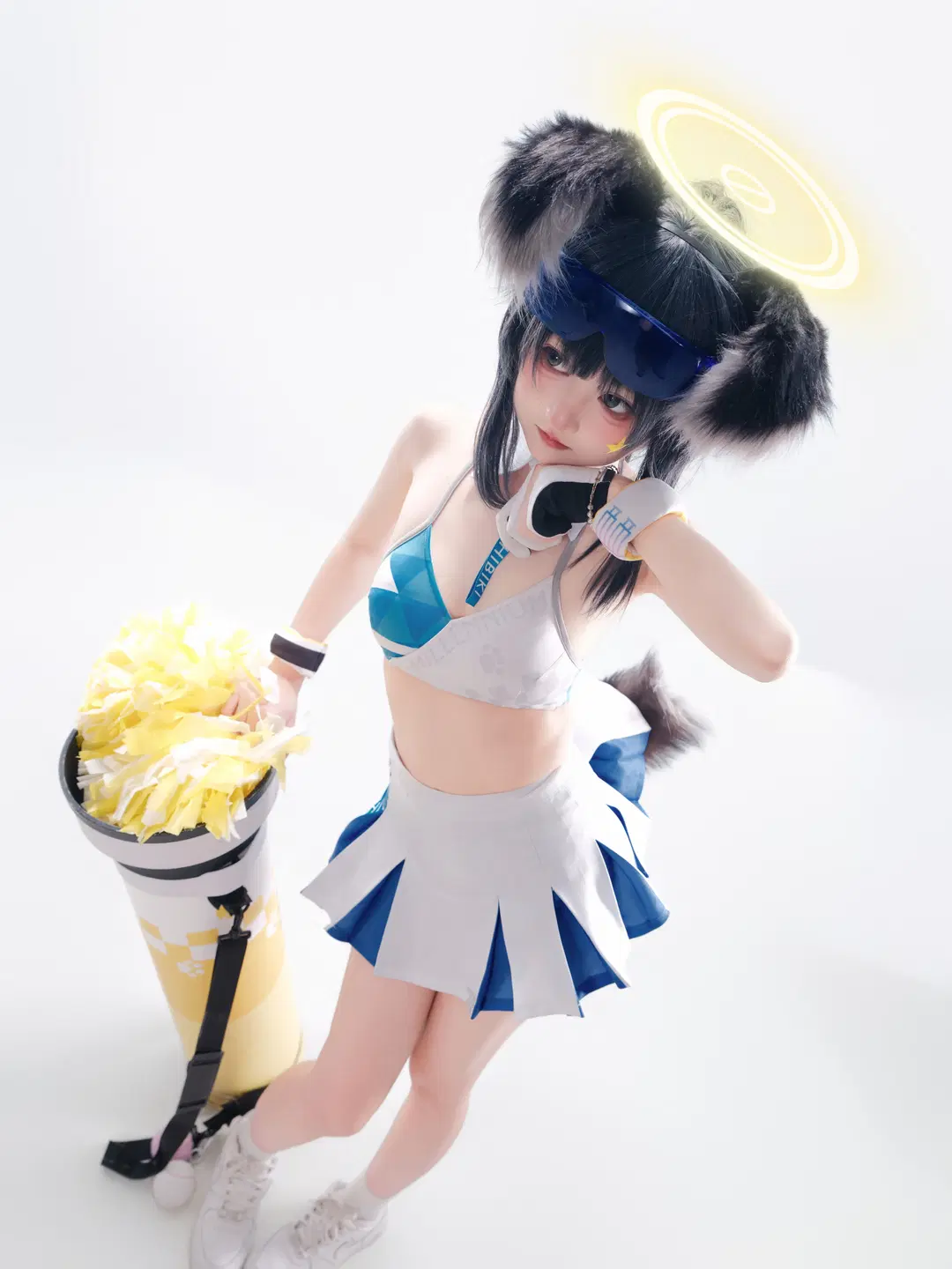 [Nekozuka Hibiki cosplay] Blue Archive Cheerleader Hibiki: The High-Energy Challenge by 照烧热带鱼 - Image 4