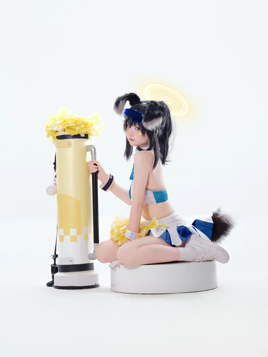 [Nekozuka Hibiki cosplay] Blue Archive Cheerleader Hibiki: The High-Energy Challenge by 照烧热带鱼 - Image 5