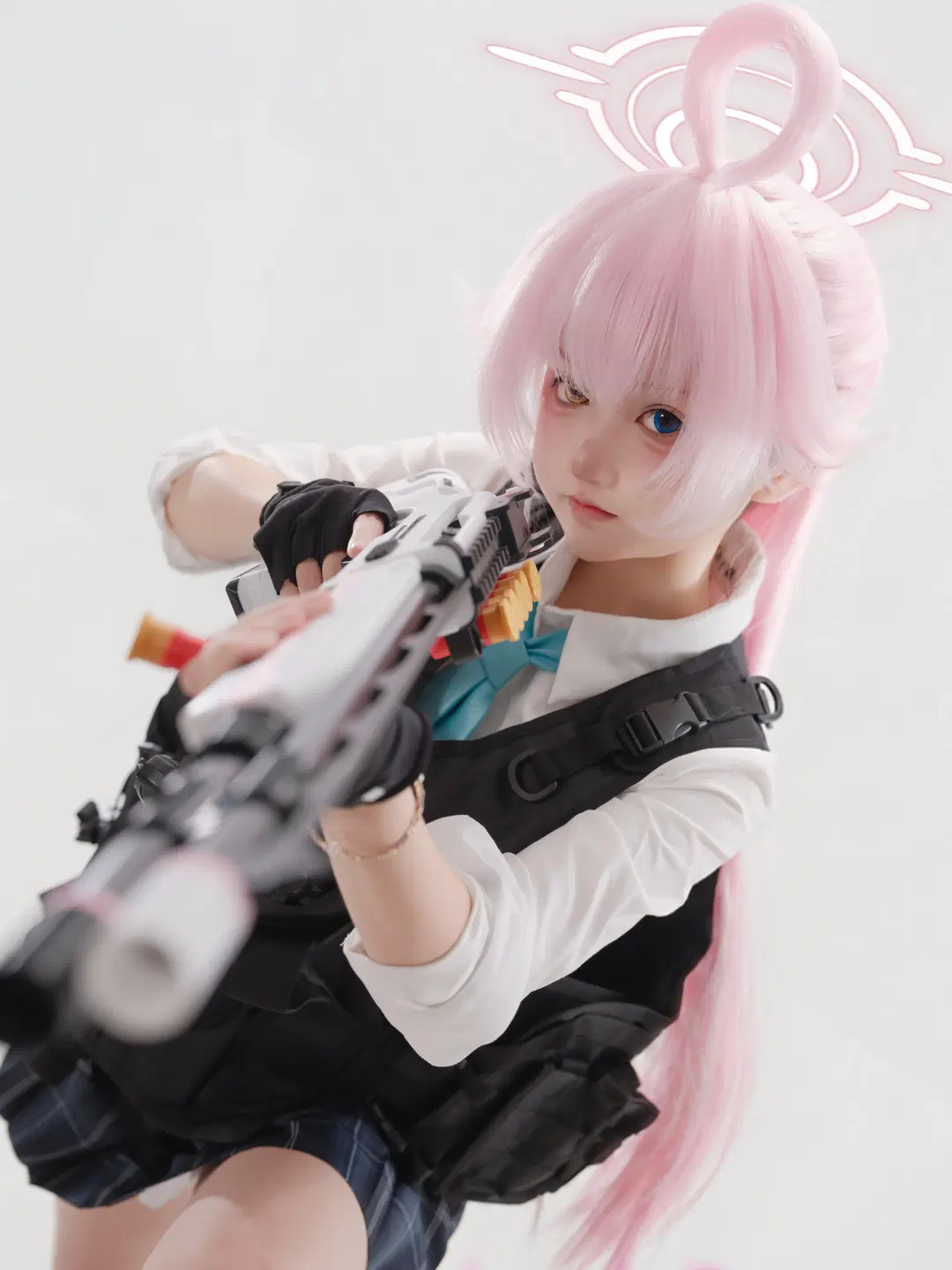【小鸟游星野cos】蔚蓝档案临战星野的战术装备展示 - 照烧热带鱼 - 第2张