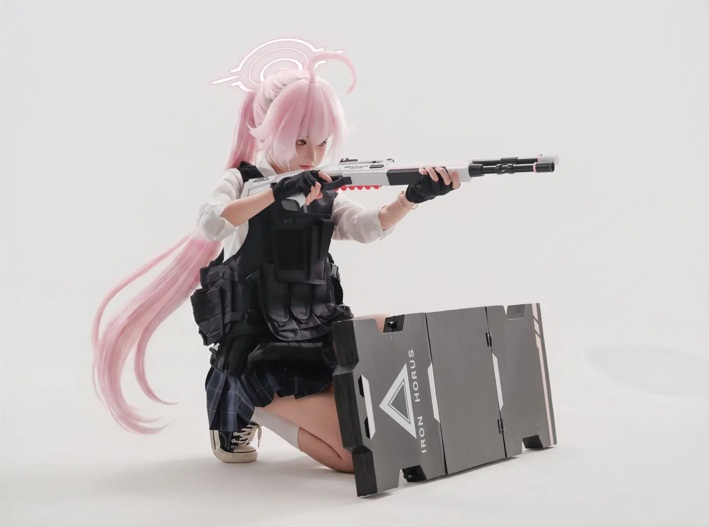 【小鸟游星野cos】蔚蓝档案临战星野的战术装备展示 - 照烧热带鱼 - 第4张