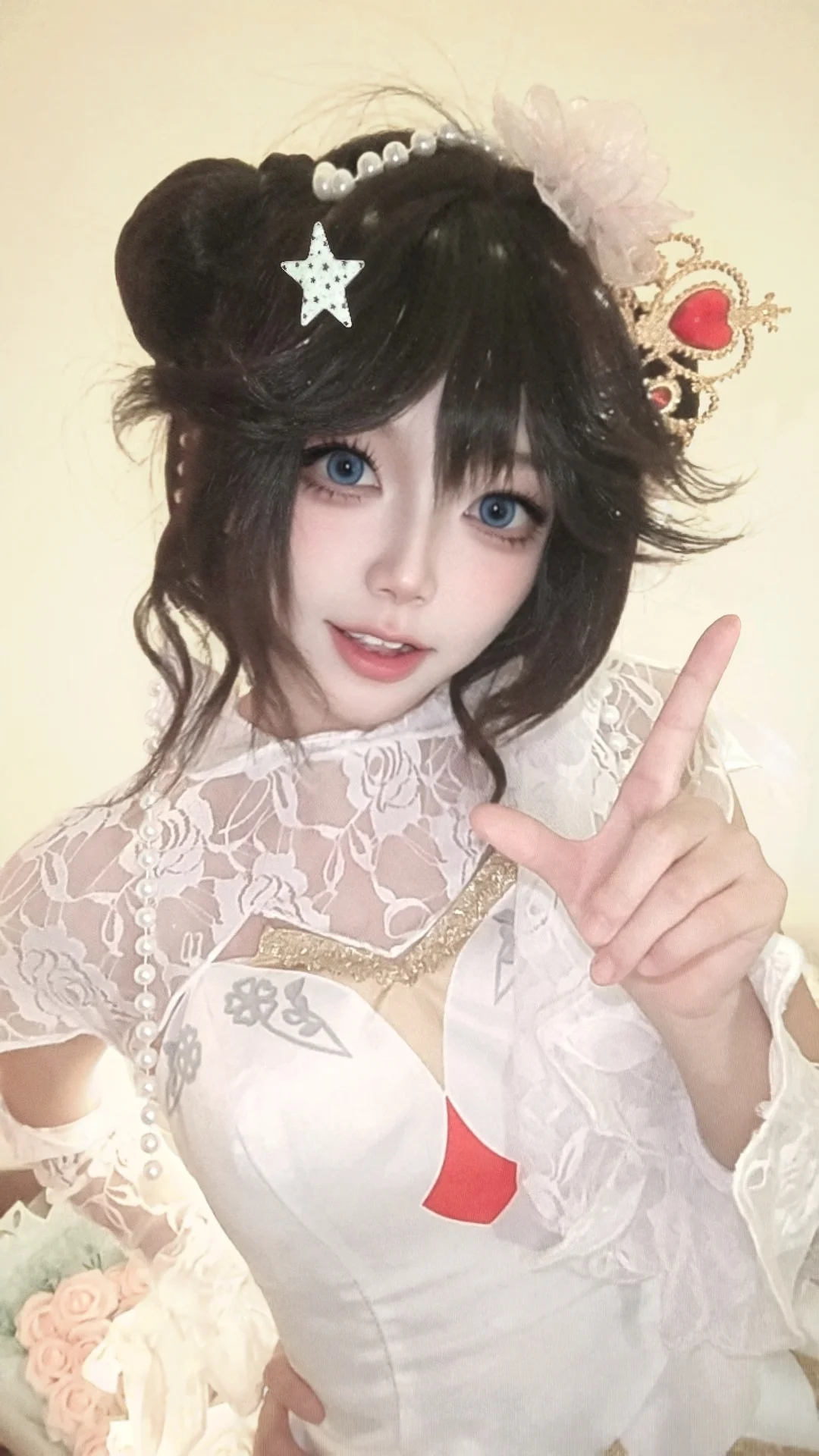 【小乔cos】王者荣耀纯白花嫁，定格梦幻时刻 - 📷实名上网 - 第3张