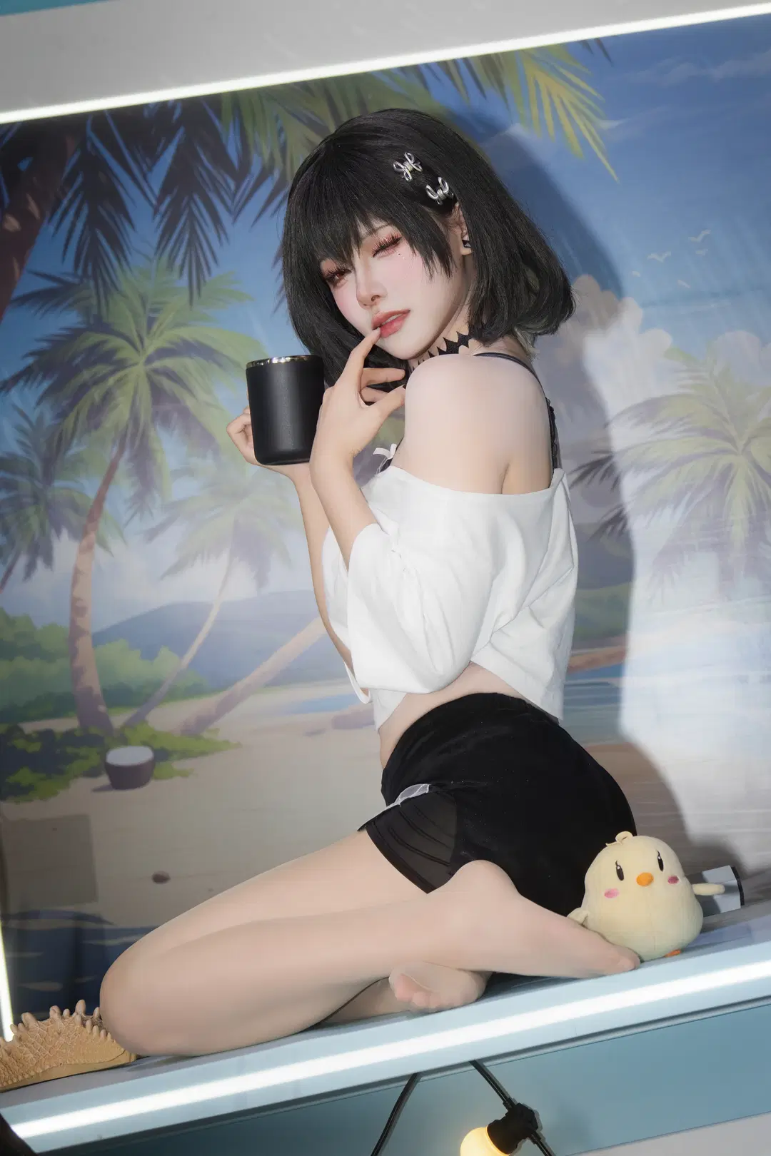 2D, cosplay, Azur Lane, Azur Lane cosplay, Beach photo shoot