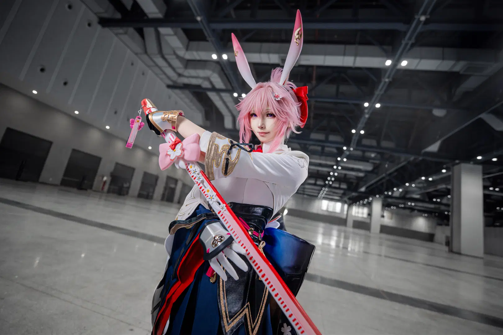 Honkai: Star Rail Evanescia cosplay: Combat postures and detail presentation by 東雲 - Image 2