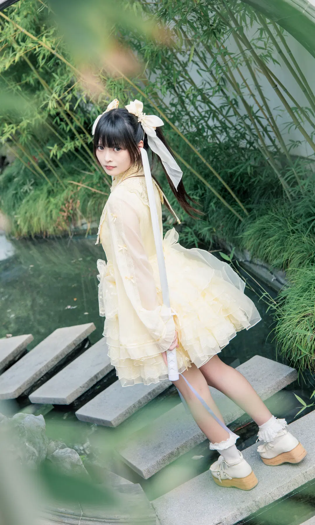 园林摄影, 古风cos, 上海约拍, 日系写真, 国风少女