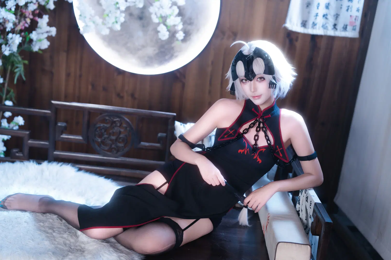 [Jeanne d'Arc (Alter) cosplay] Fate/Grand Order: Detailed Diary of Jalter's Qipao Look by 克克子 - Image 5