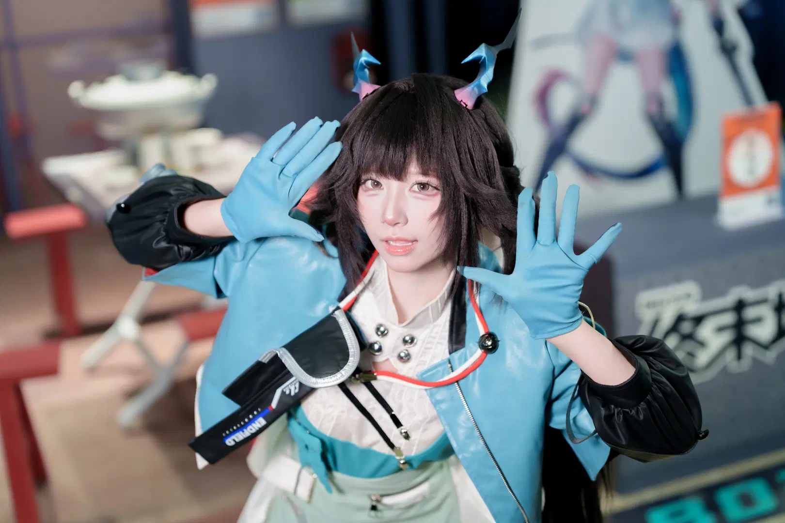 [Chen Qianyu cosplay] Arknights: Endfield Offline Photo Return from TapTap Play Festival by 克克子 - Image 3