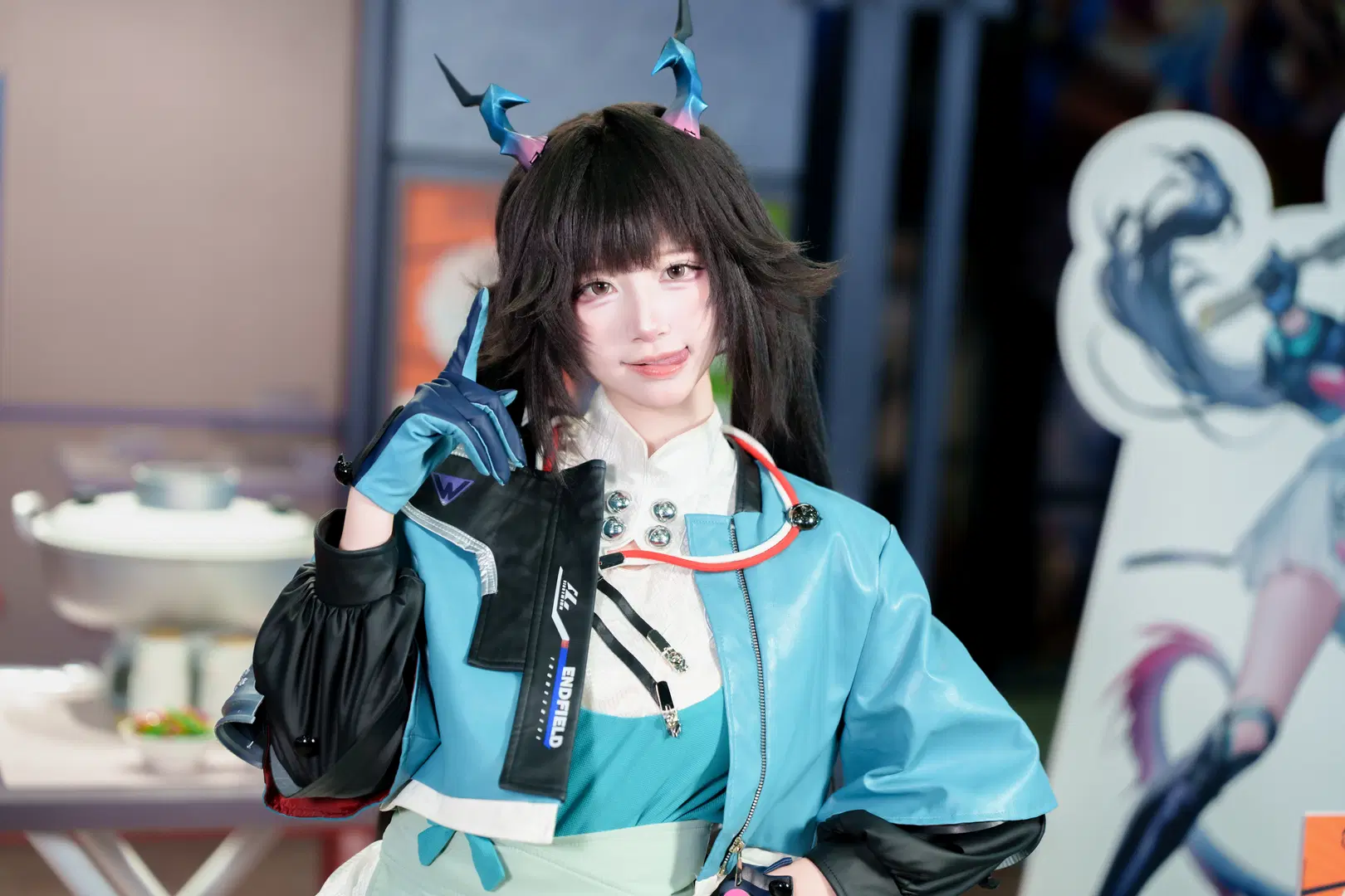 [Chen Qianyu cosplay] Arknights: Endfield Offline Photo Return from TapTap Play Festival by 克克子 - Image 5
