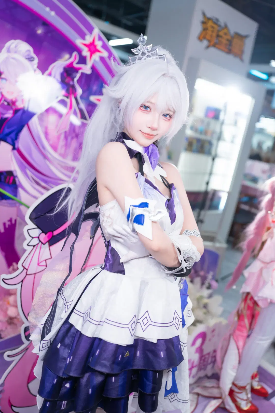 【琪亚娜cos】崩坏3的白色短发少女 - 克克子 - 第3张