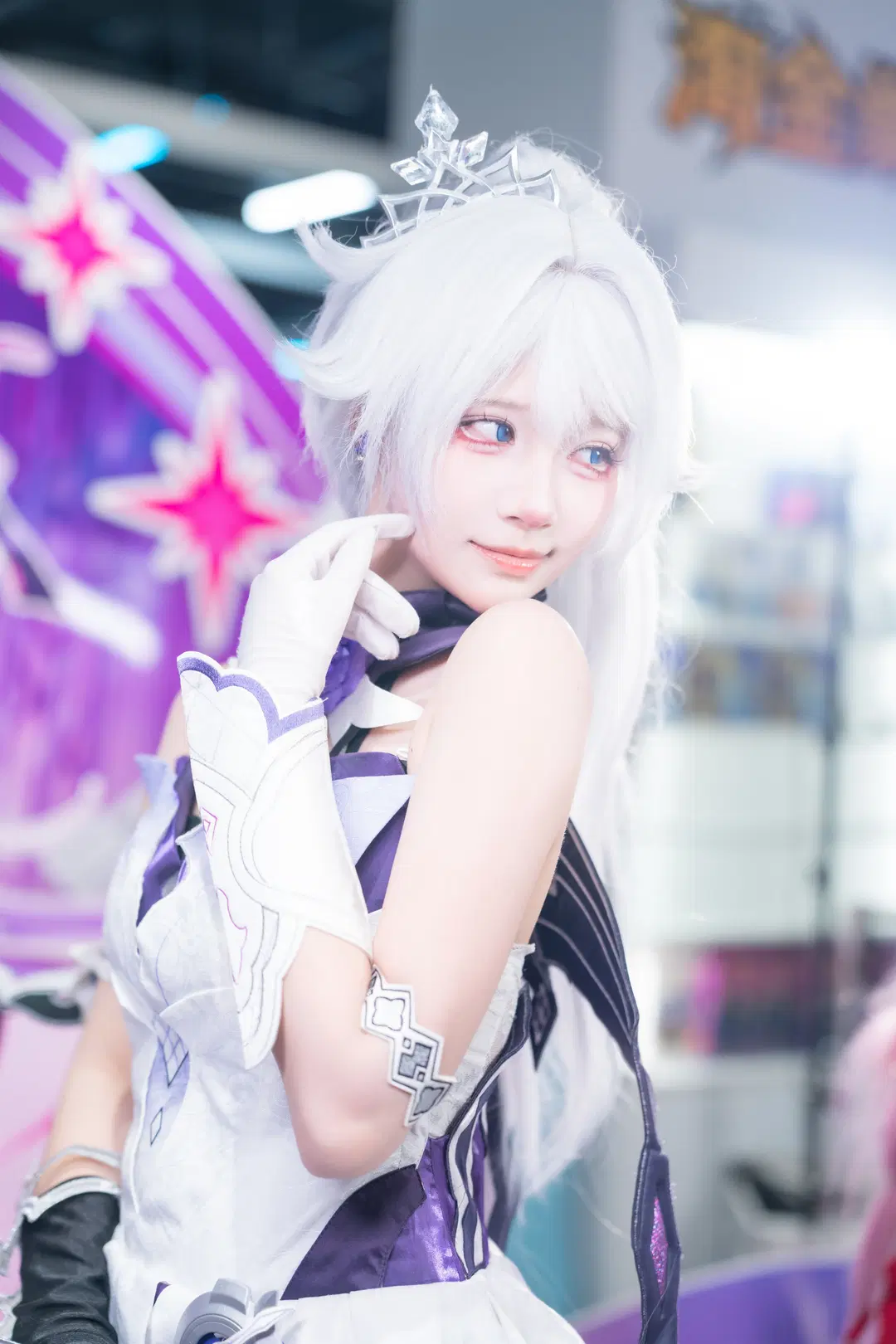【琪亚娜cos】崩坏3的白色短发少女 - 克克子 - 第4张