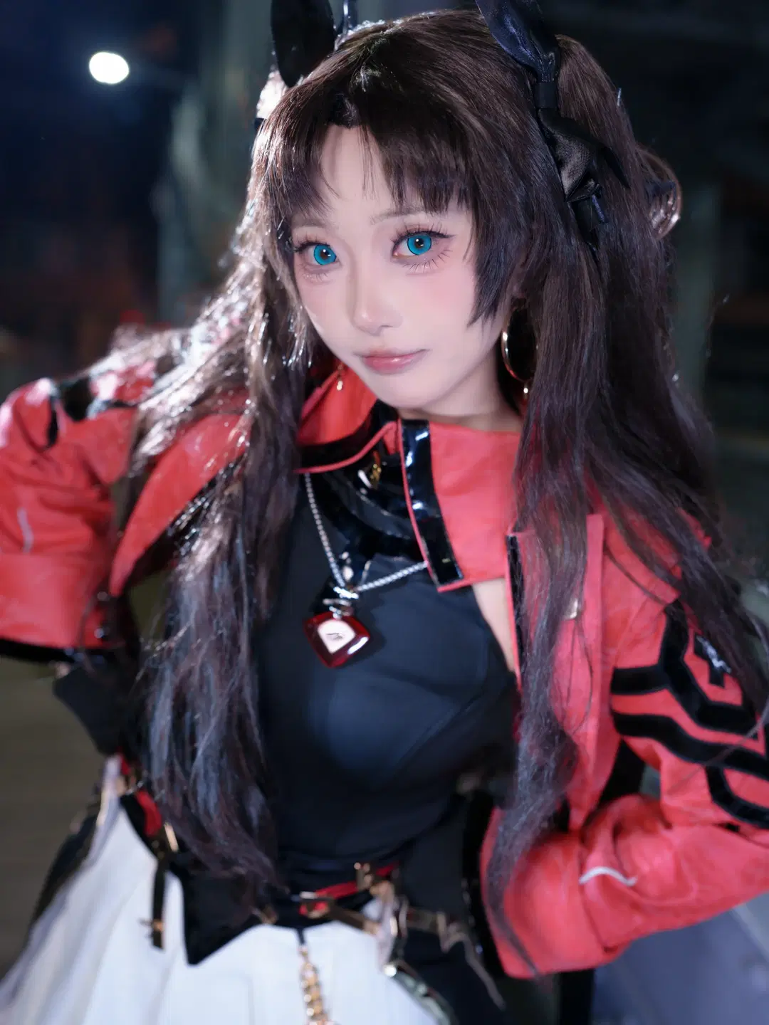 崩坏星穹铁道, 远坂凛cos, Fate/stay night, 红黑穿搭, 双厨狂喜