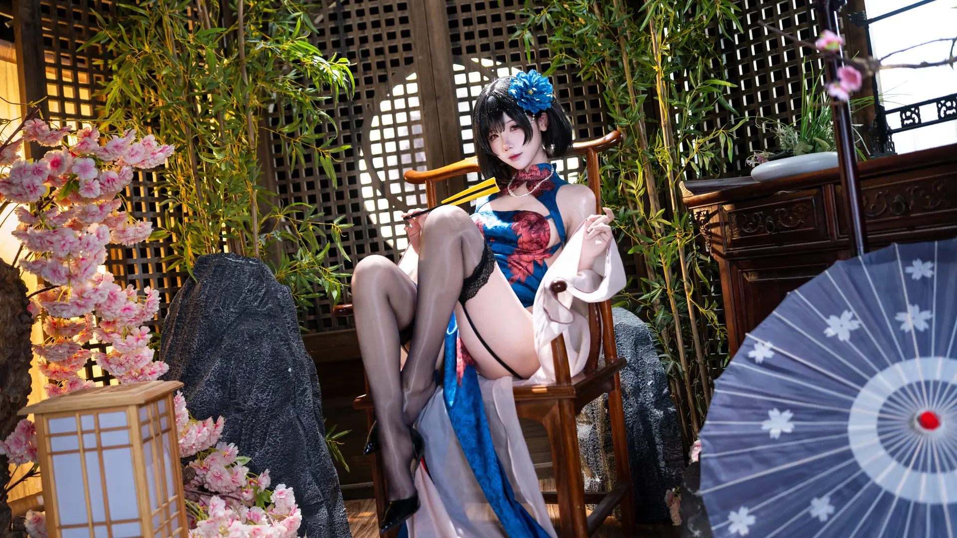 【建武cos】碧蓝航线建武旗袍，展现独特韵味