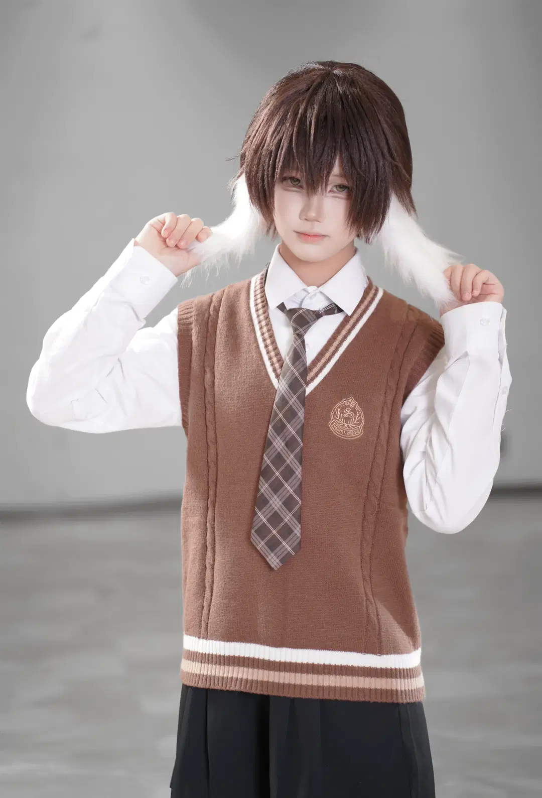 【陸言 コスプレ】うさぎのしっぽ風ポーズの参考と屋内スタジオ撮影レポート - 寂尘 摄影摄像 - 9枚目
