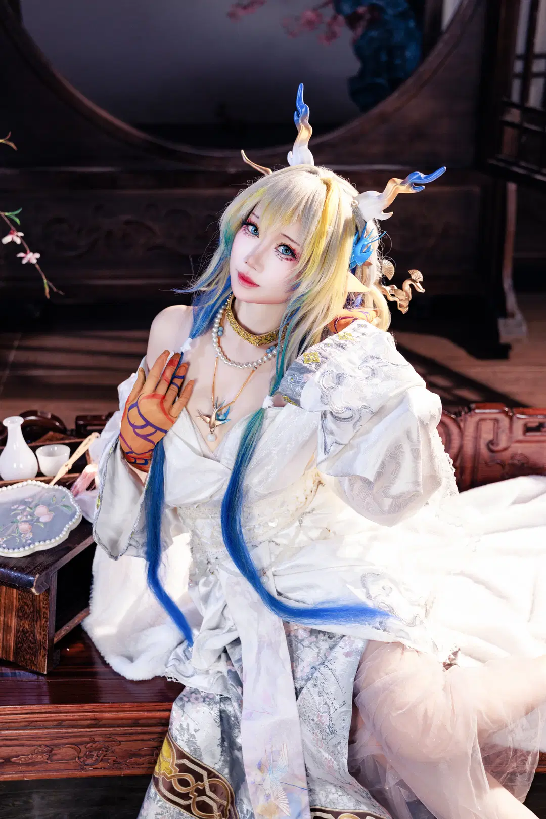 黍cos, 明日方舟, 古风cos, 丝袜, 明日方舟音律联觉