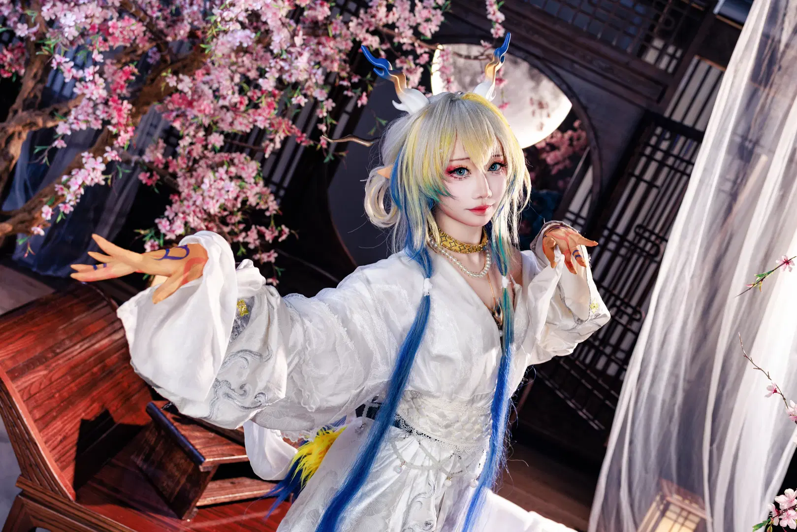アークナイツ シュウ コスプレ、音律聯覚の中国風コスプレが美しすぎる - Sailchen - 2枚目