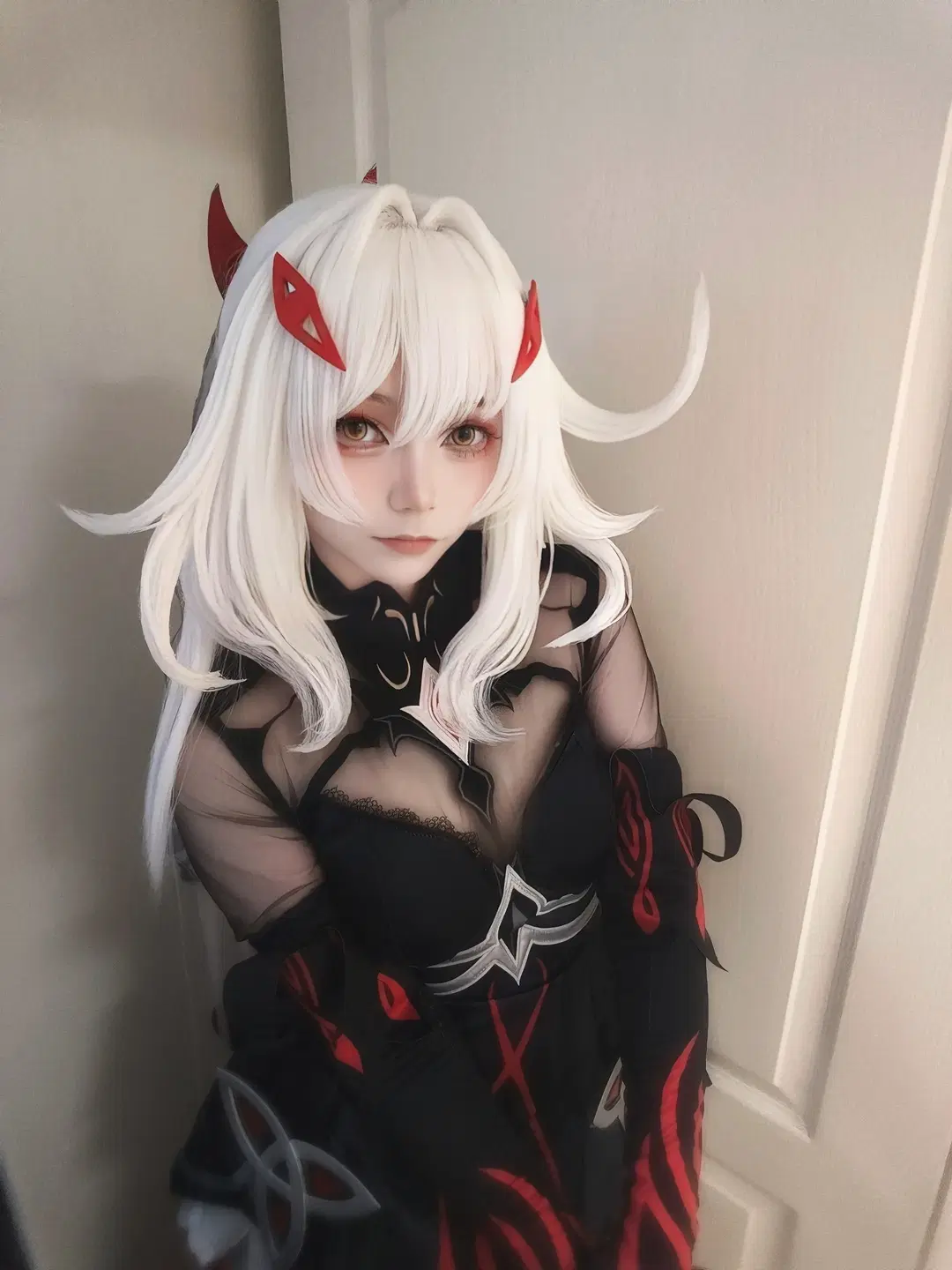 【若娜瓦cos】感受原神死之执政的超绝假发 - o雪柳酱o - 第2张