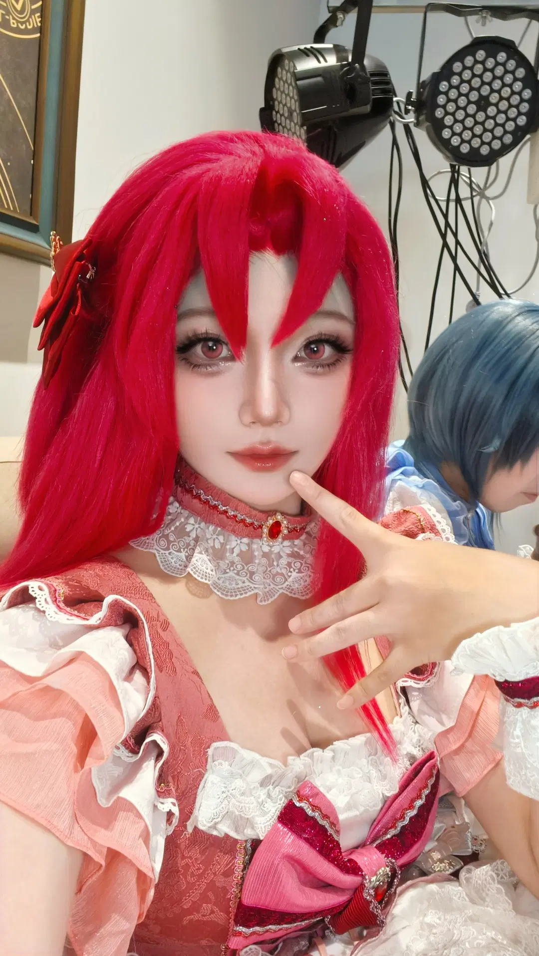 cosplay, 魔法少女小圆, 佐仓杏子cos, 佐仓杏子打歌服, 魔圆