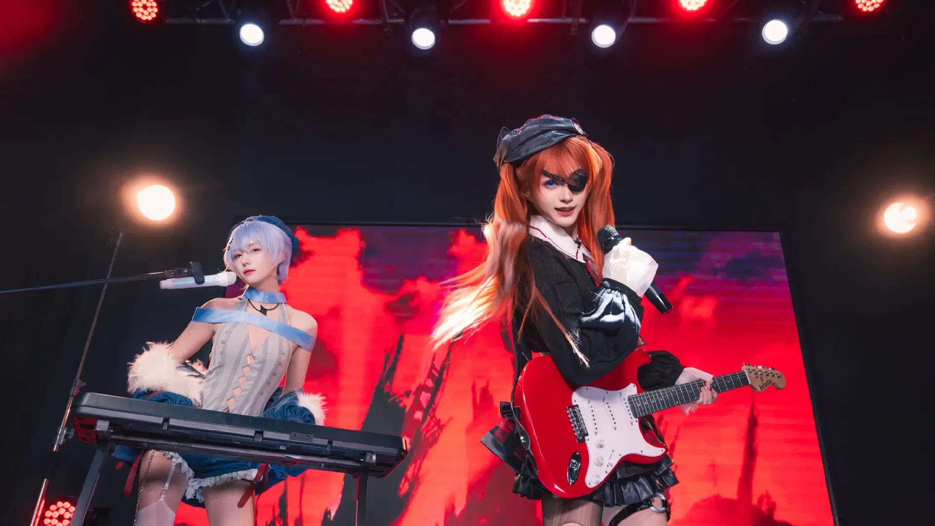【明日香cos】EVA朋克少女乐队的昭和摇滚之夜 - 晒不干的咸鱼 - 第10张