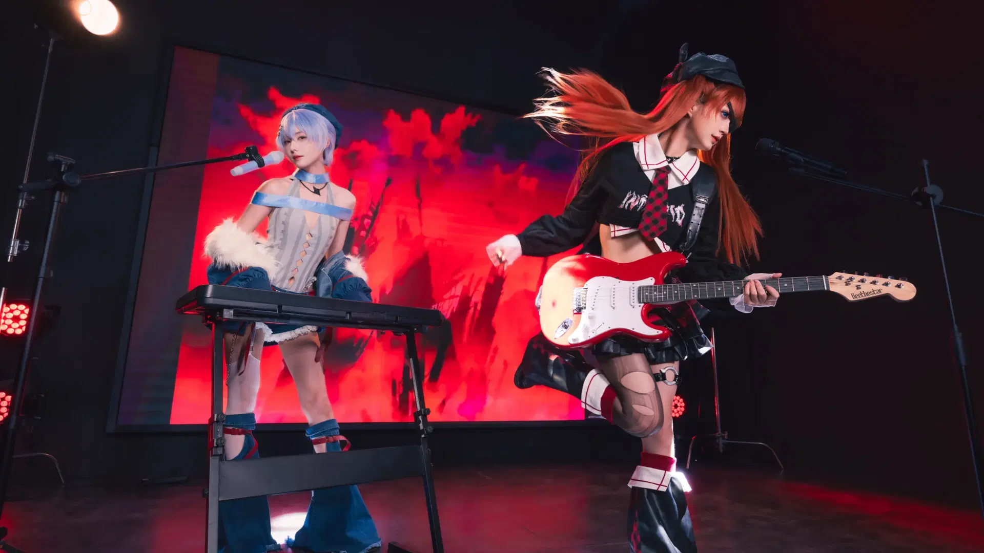 【明日香cos】EVA朋克少女乐队的昭和摇滚之夜 - 晒不干的咸鱼 - 第8张