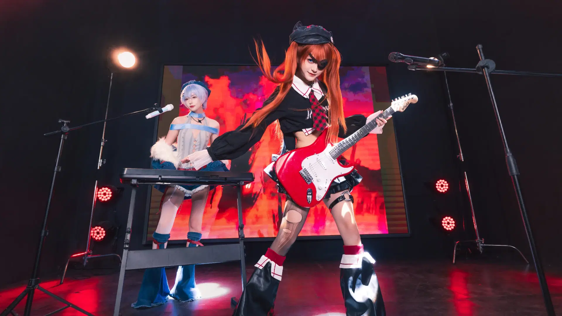 【明日香cos】EVA朋克少女乐队的昭和摇滚之夜 - 晒不干的咸鱼 - 第9张