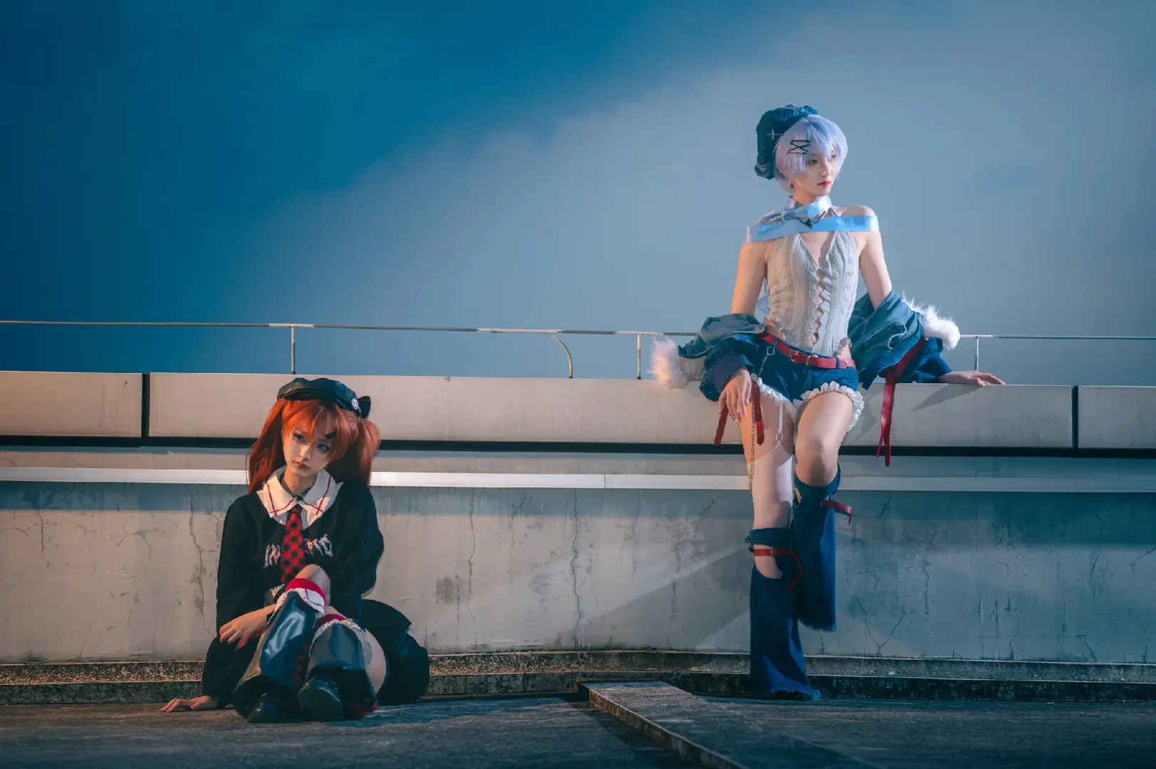 【明日香&绫波丽cos】EVA舞台后的二人 - 晒不干的咸鱼 - 第3张