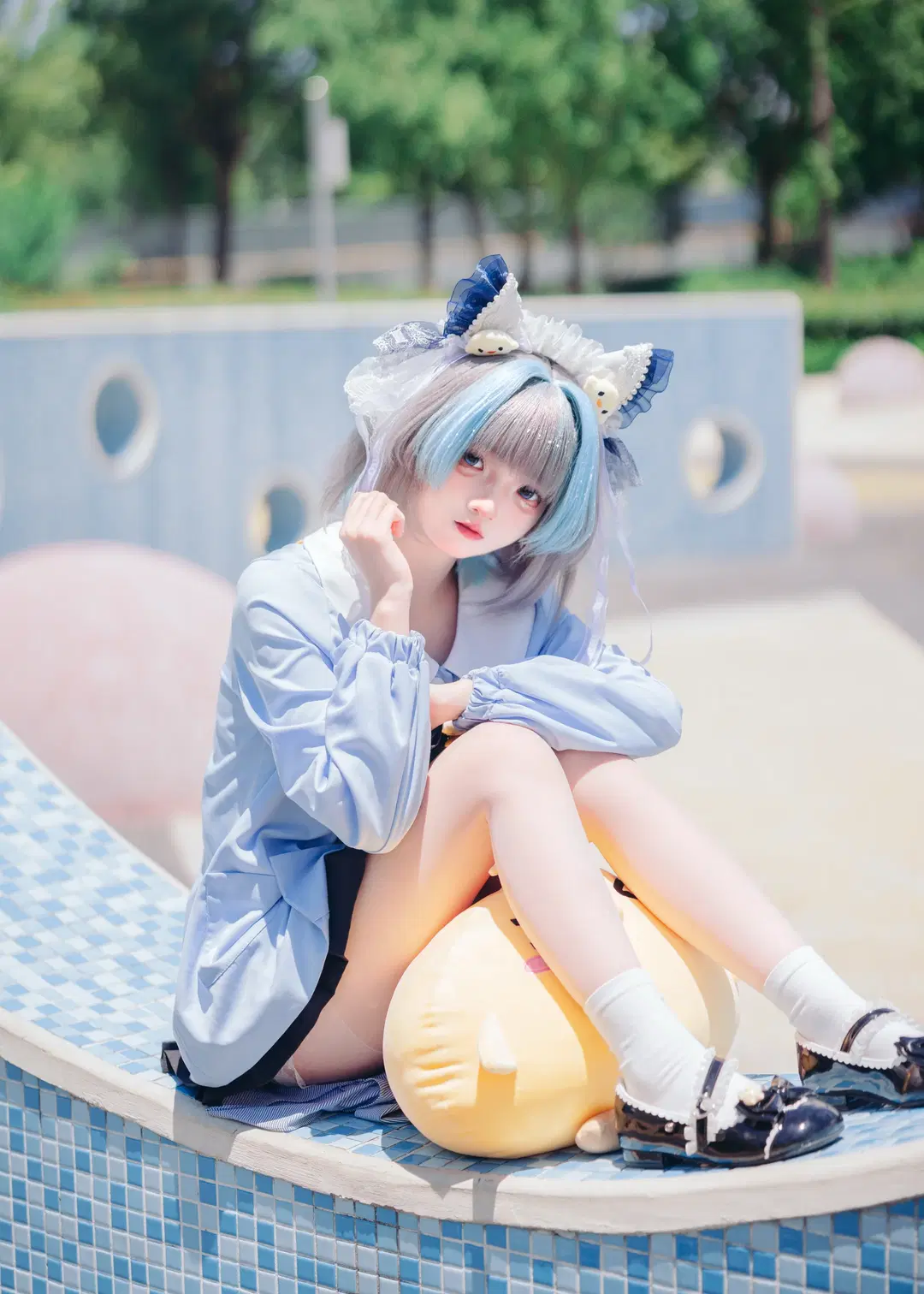 【チェシャー コスプレ】『アズールレーン』チェシャー幼稚園スキンの撮影レポート - 乌龙茶茶 - 2枚目