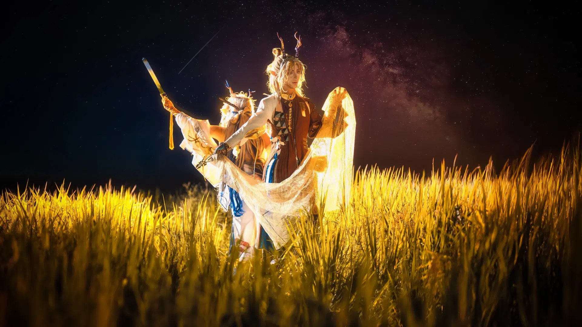 シュウ コスプレ, アークナイツ, ジシュ, 星空の麦畑, 中国風ファンタジーコスプレ