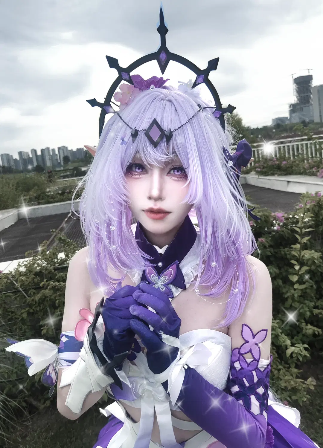 【キャストリス コスプレ】崩壊：スターレイル 蝶の要素とパープル系カラーの衝突 - 焦糖鹅肝你对我做了什么！ - 2枚目