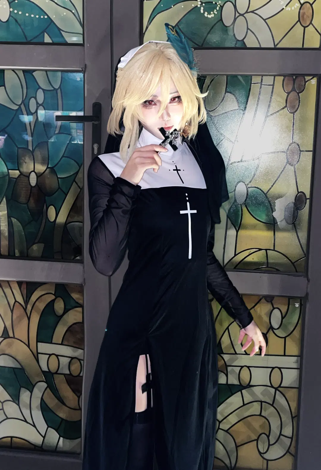[Zhimiao cosplay] Halloween Custom Nun Outfit Showcase