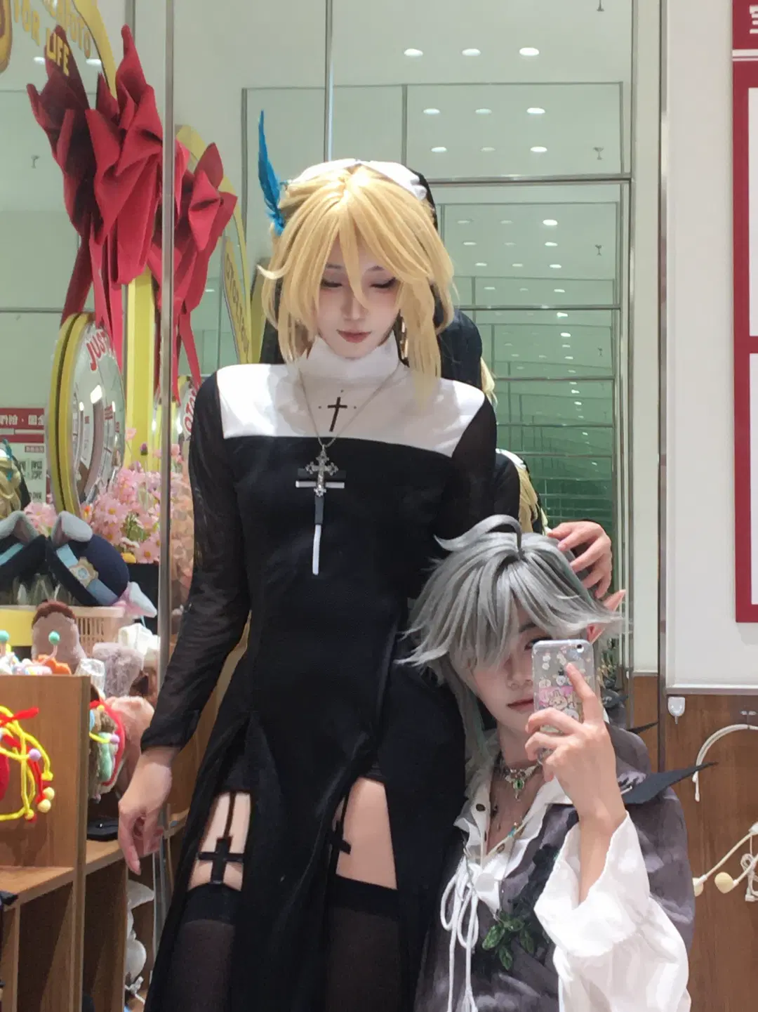 [Zhimiao cosplay] Halloween Custom Nun Outfit Showcase by 焦糖鹅肝你对我做了什么！ - Image 2
