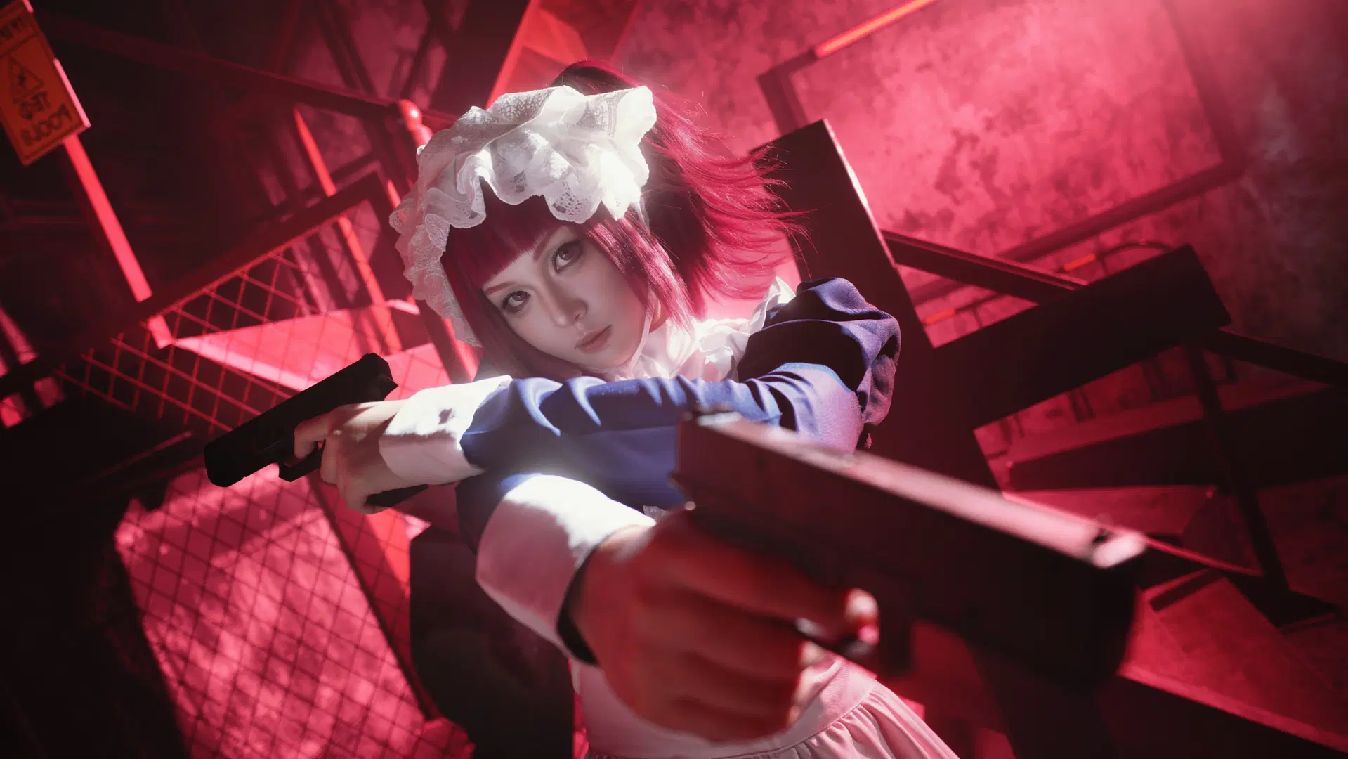 [Mey-Rin cosplay] Black Butler Ruin Maid's Hardcore Combat Record by 卡比 - Image 2