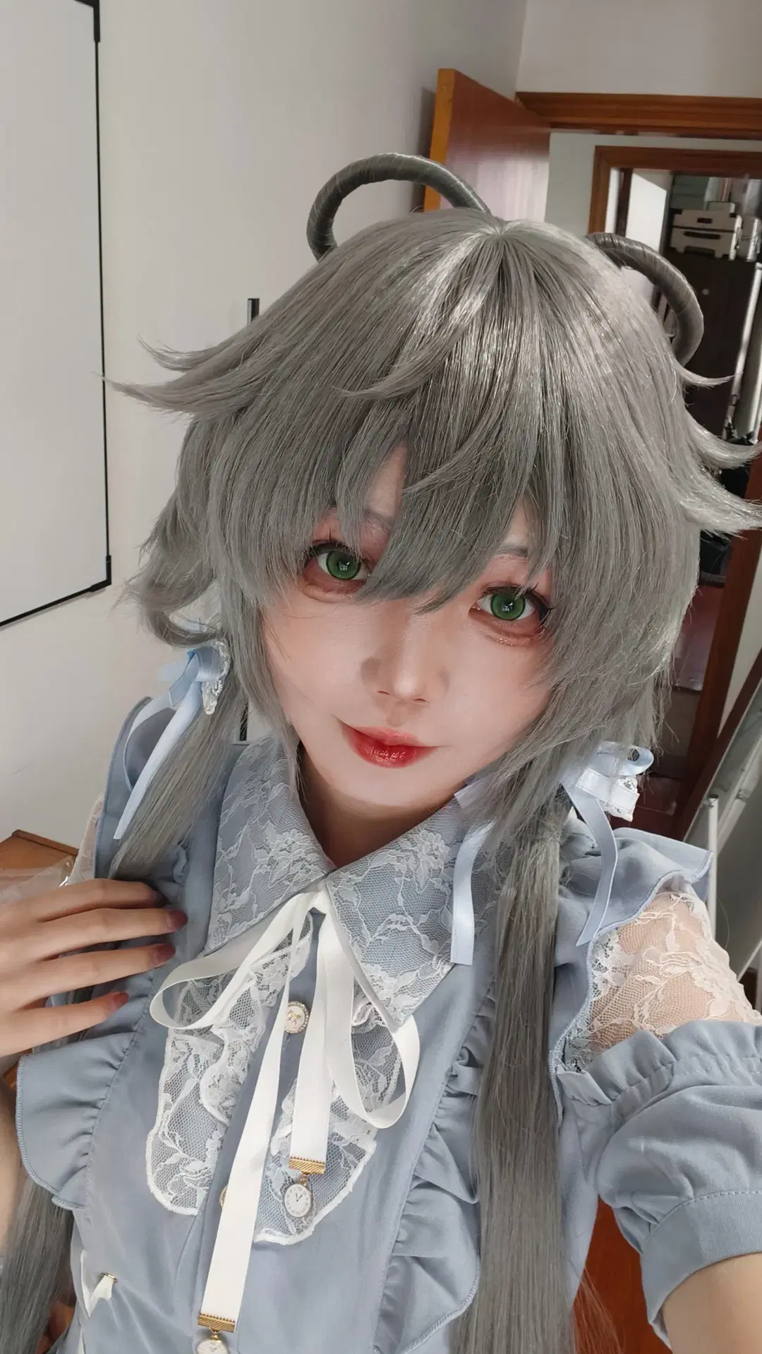 [Luo Tianyi cosplay] Visiting the Luo Tianyi 12th Anniversary Immersive Experience Exhibition by 丝v丝 - Image 2