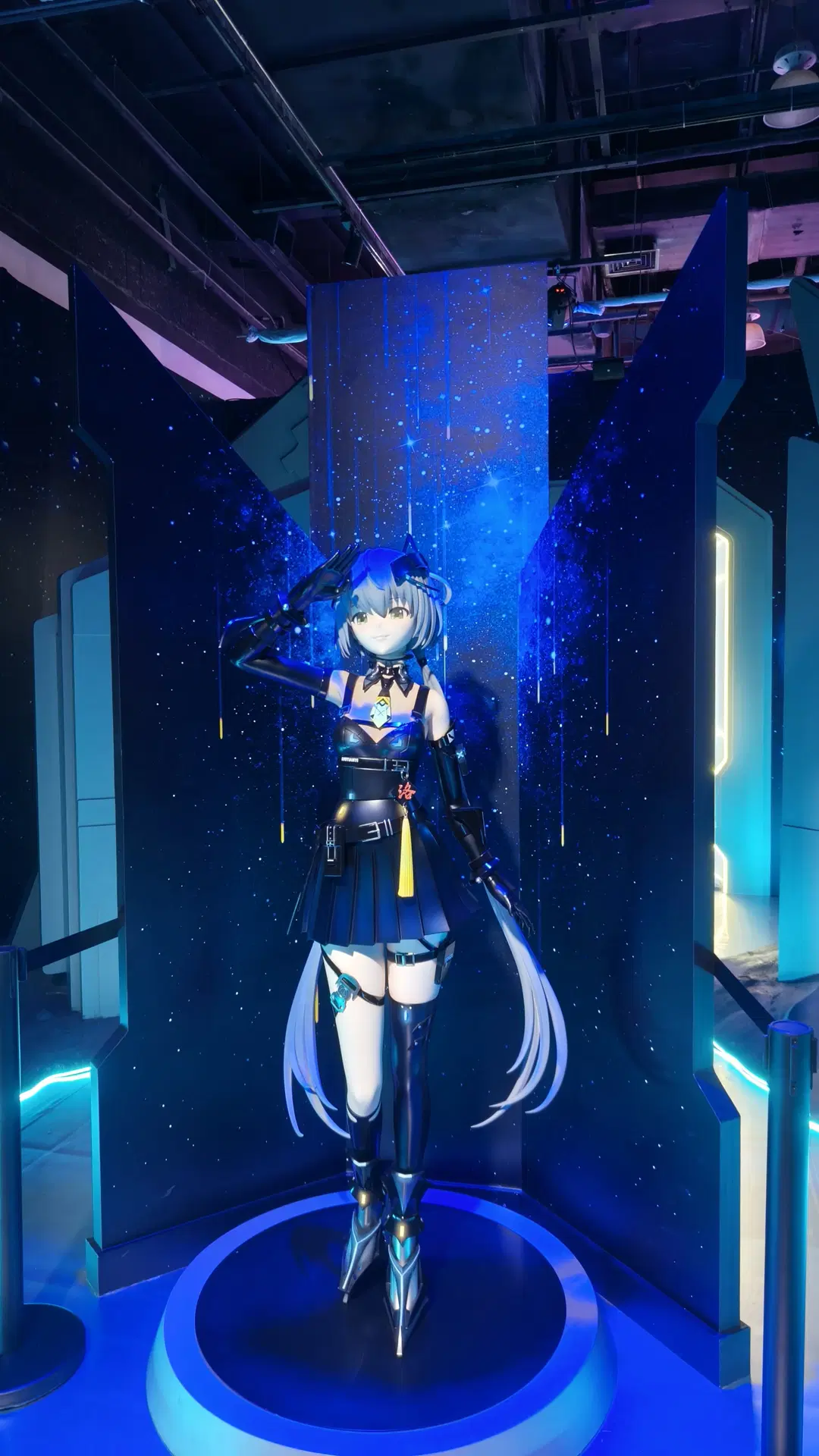 [Luo Tianyi cosplay] Visiting the Luo Tianyi 12th Anniversary Immersive Experience Exhibition by 丝v丝 - Image 4