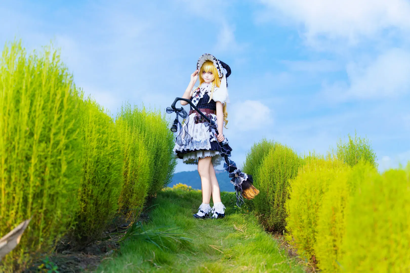 【雾雨魔理沙cos】魔法使之栖，地肤草间的奇幻之旅 - 雨太 - 第2张