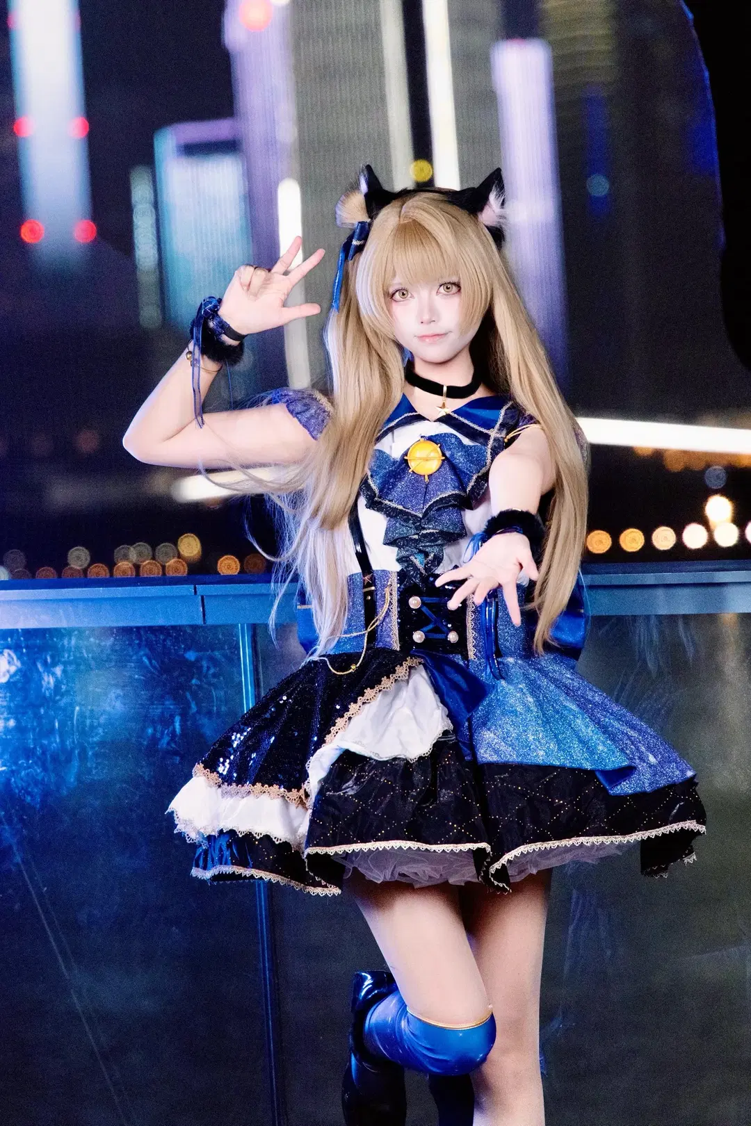【南小鳥cos】星空元素與lovelive的夜色碰撞 - 雨太 - 第3張