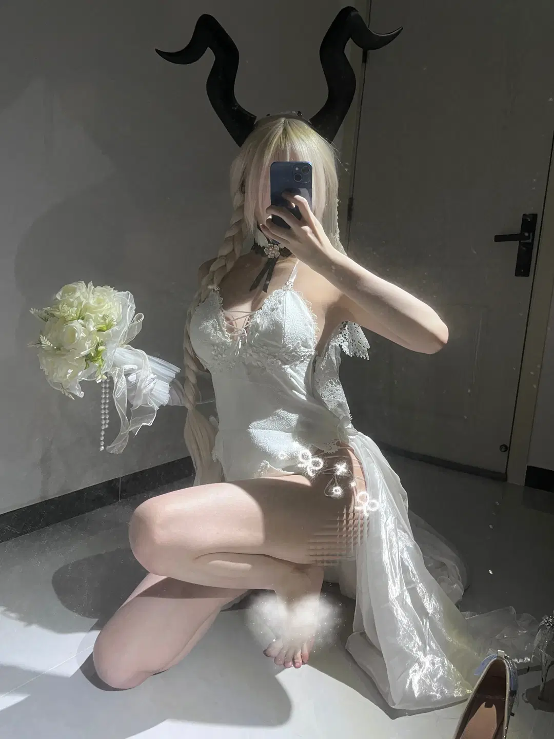 【尾张cos】碧蓝航线誓约花嫁试衣记录 - 只要三分糖 - 第2张