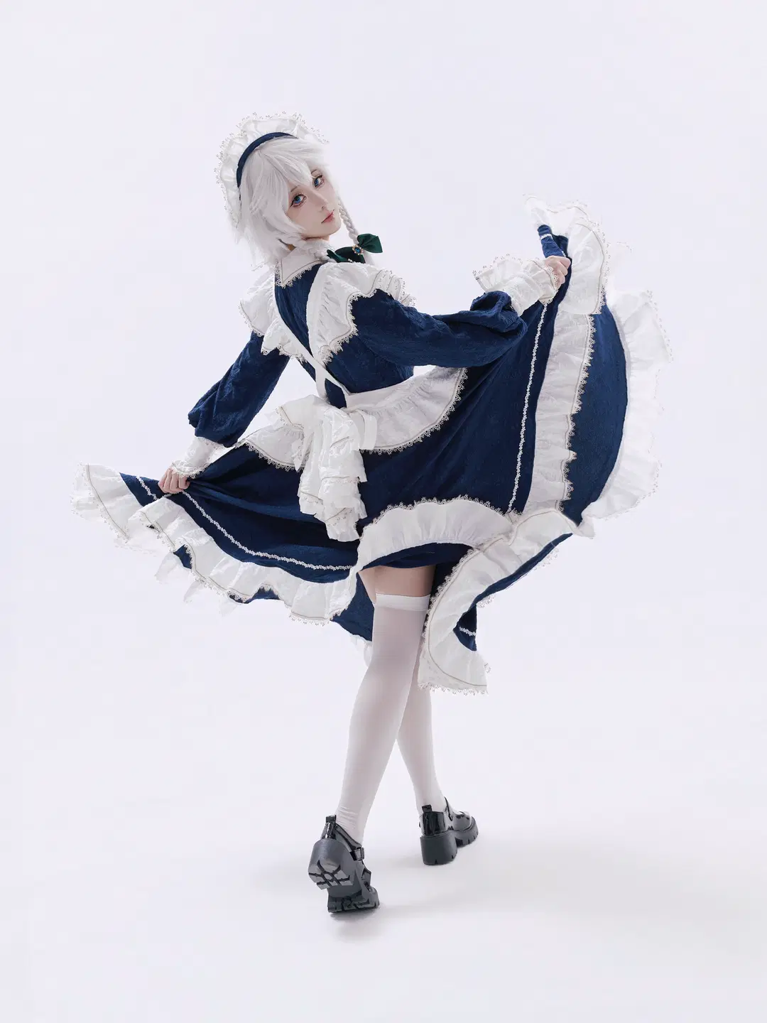 【十六夜咲夜cos】紅魔館完美女僕長的時間縫隙定格 - Mocha摩卡 - 第3張