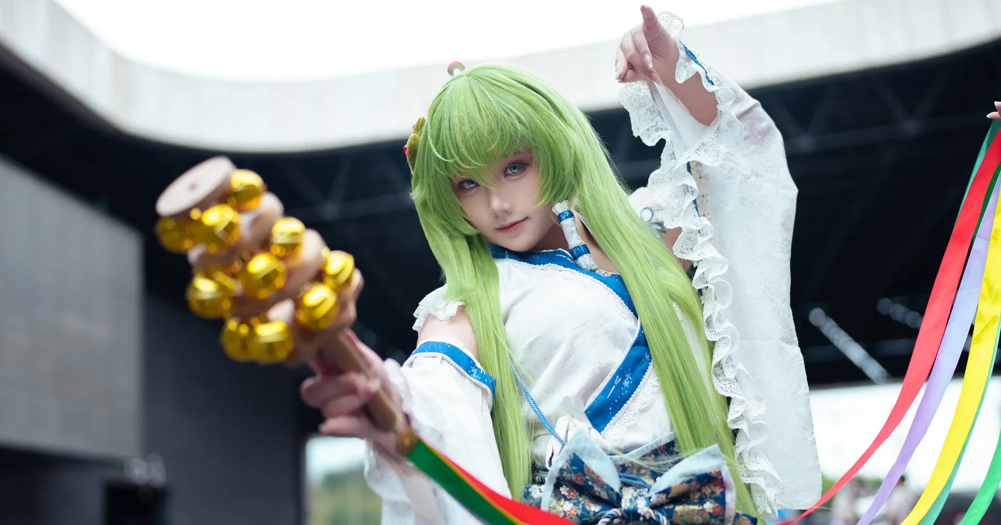 【东风谷早苗cos】东方project风祝的漫展场照记录 - 暮山紫薯 - 第3张