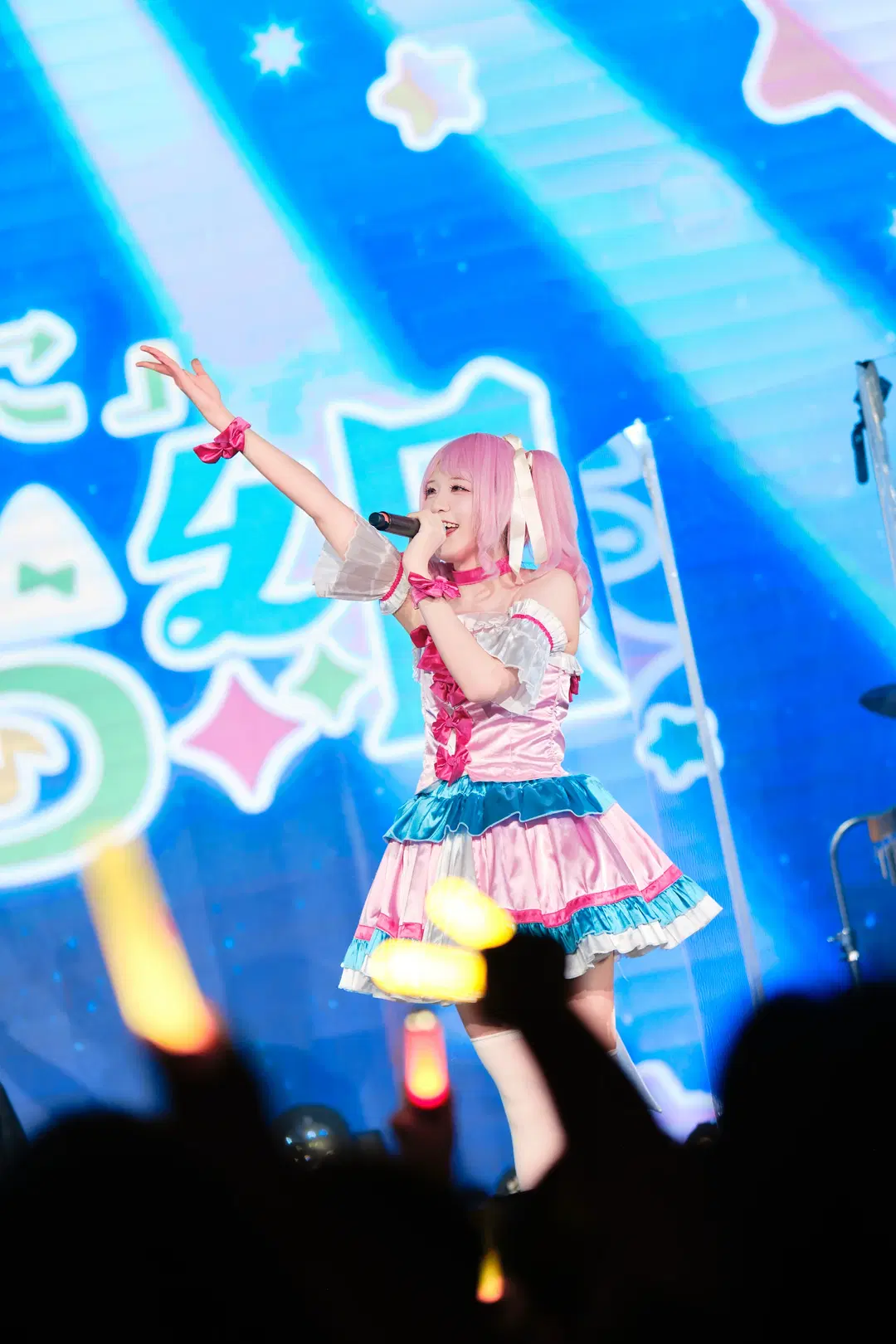 BanG Dream!, 丸山彩cos, 丝袜cos, 白鹭千圣cos, 彩千圣