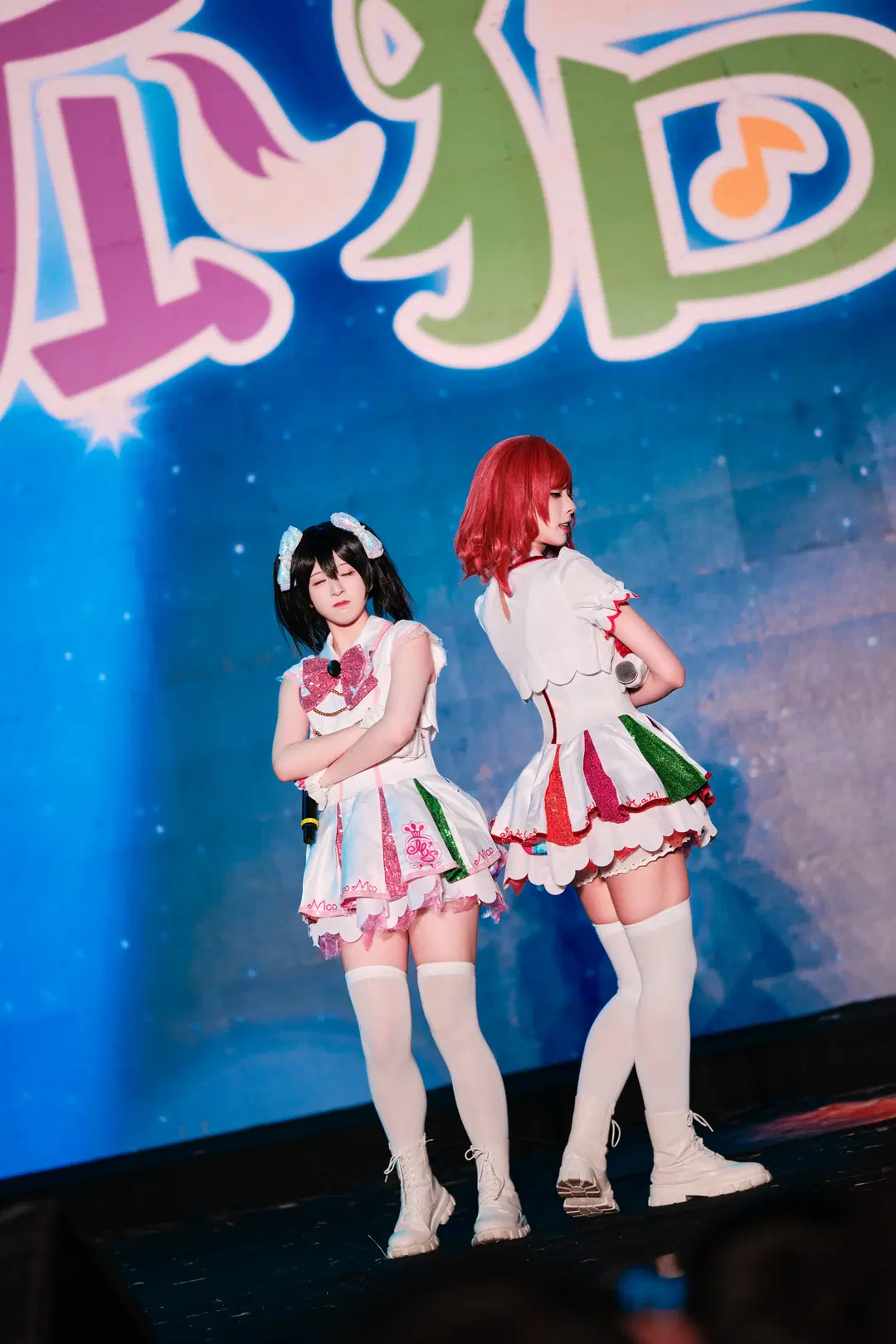 [Maki Nishikino cosplay] Rainy night stage memories with Nico Yazawa by GOODLUCK好兆头 - Image 10