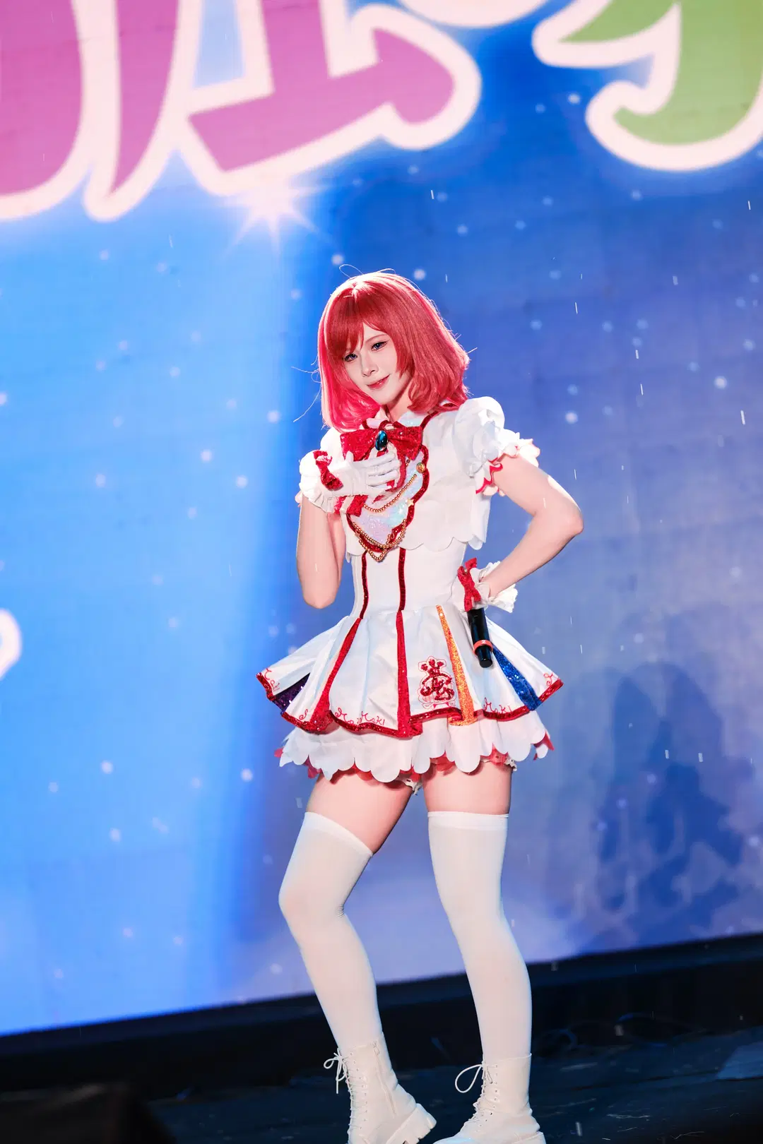 [Maki Nishikino cosplay] Rainy night stage memories with Nico Yazawa by GOODLUCK好兆头 - Image 12