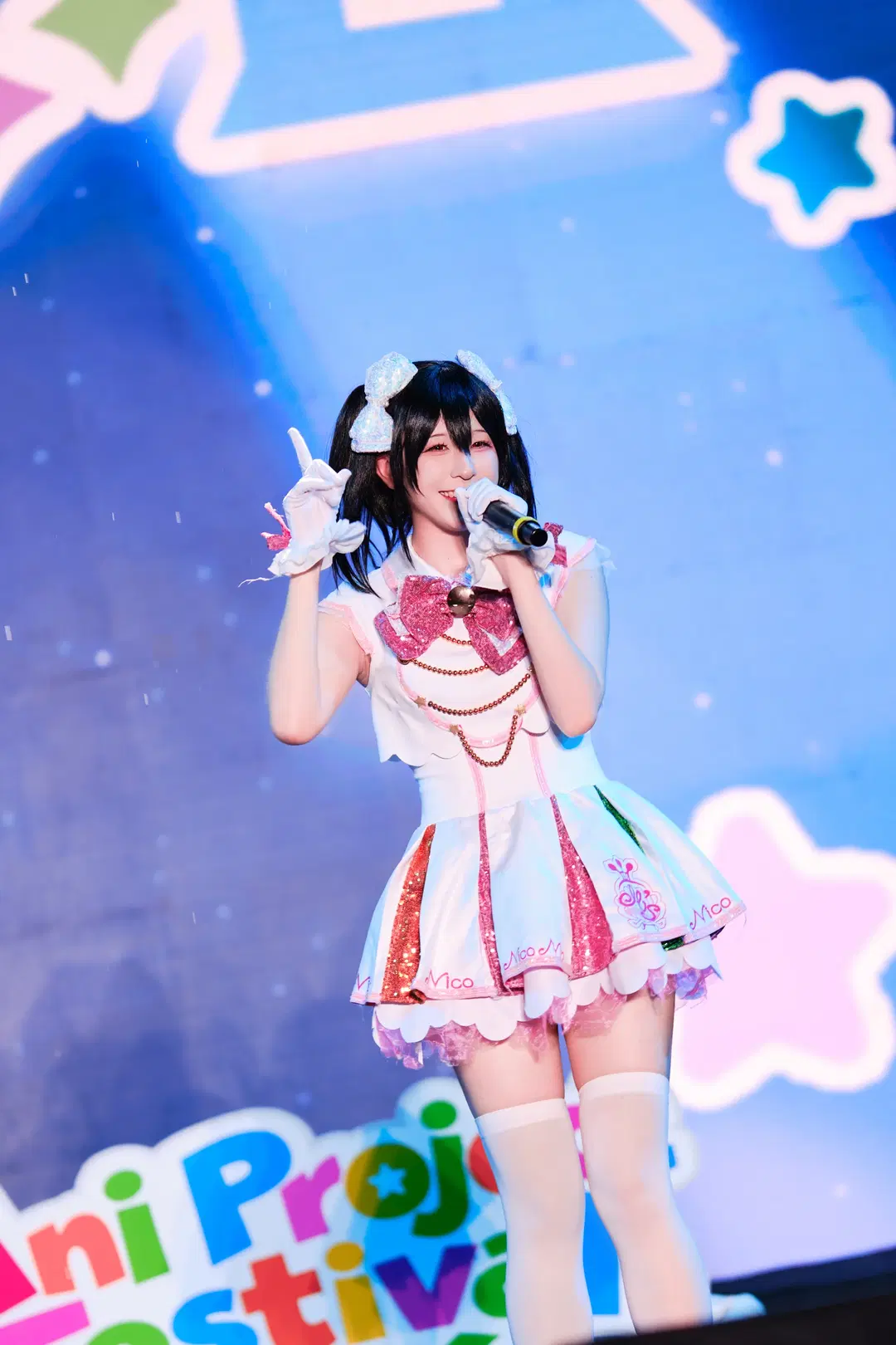 [Maki Nishikino cosplay] Rainy night stage memories with Nico Yazawa by GOODLUCK好兆头 - Image 13